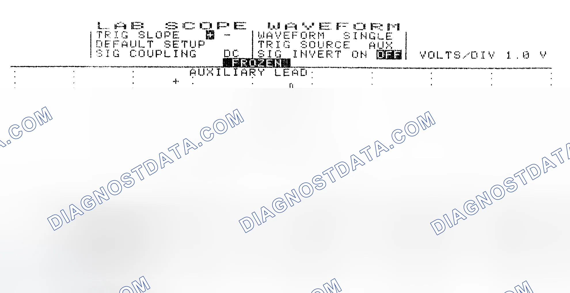 Scheme 19: Single Injector w/Excessive Current Flow - Current Pattern