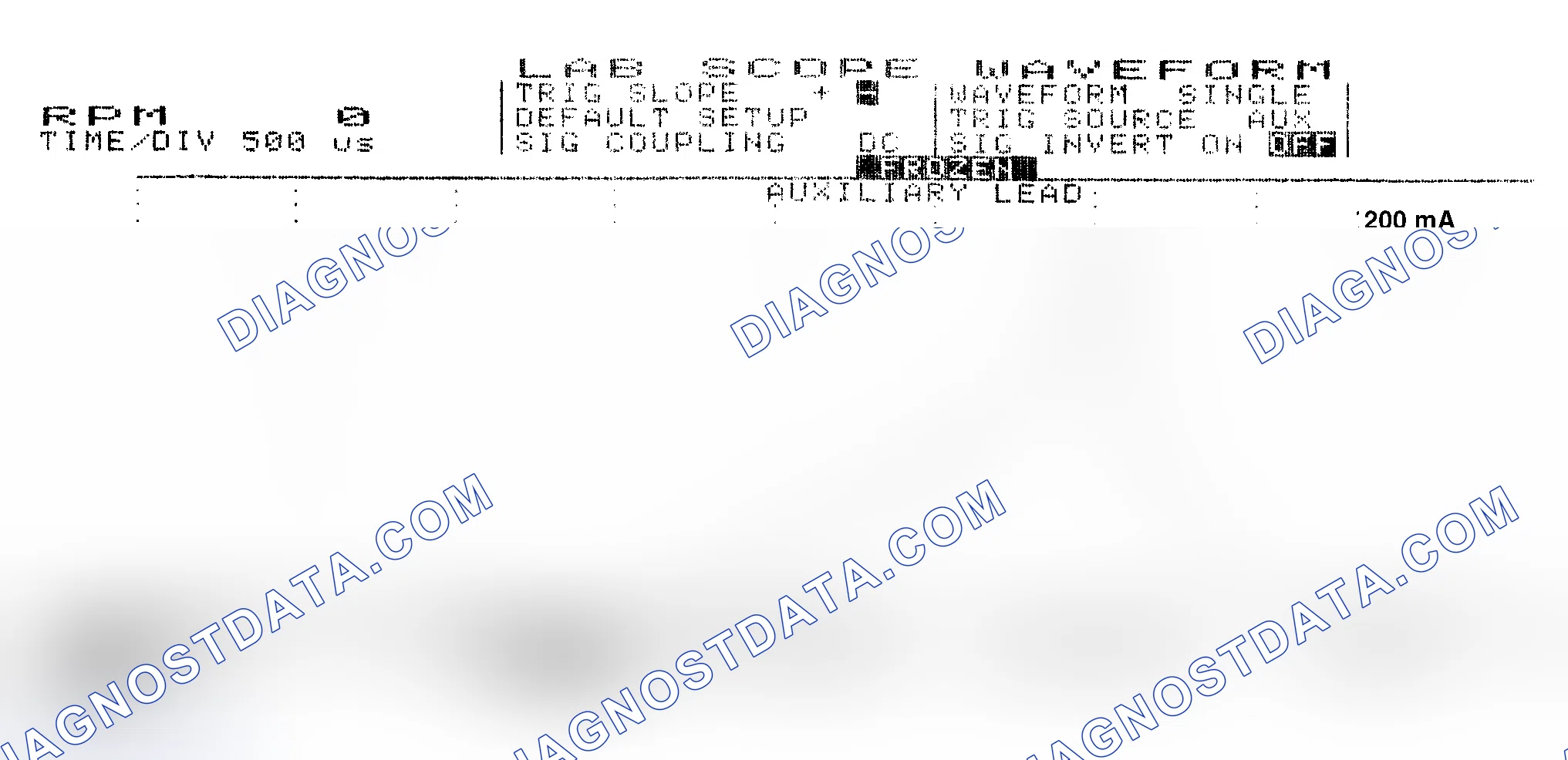 Scheme 17: Single Injector w/Normal Current Flow - Current Pattern
