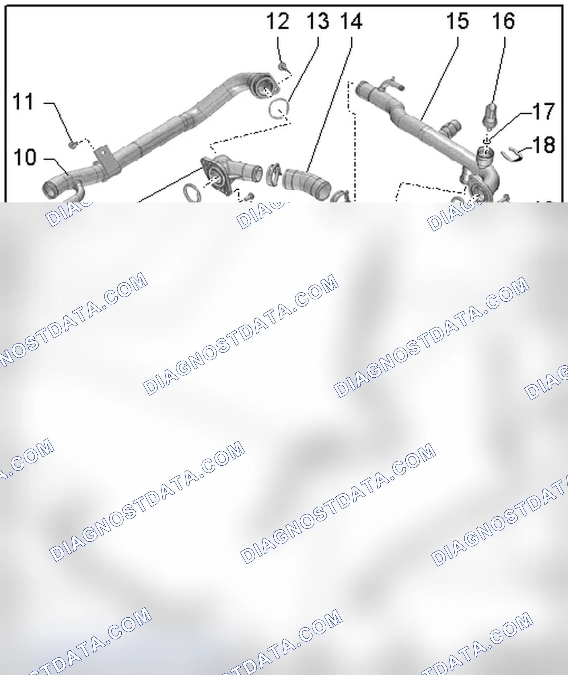 Scheme 11: COOLANT PIPES OVERVIEW