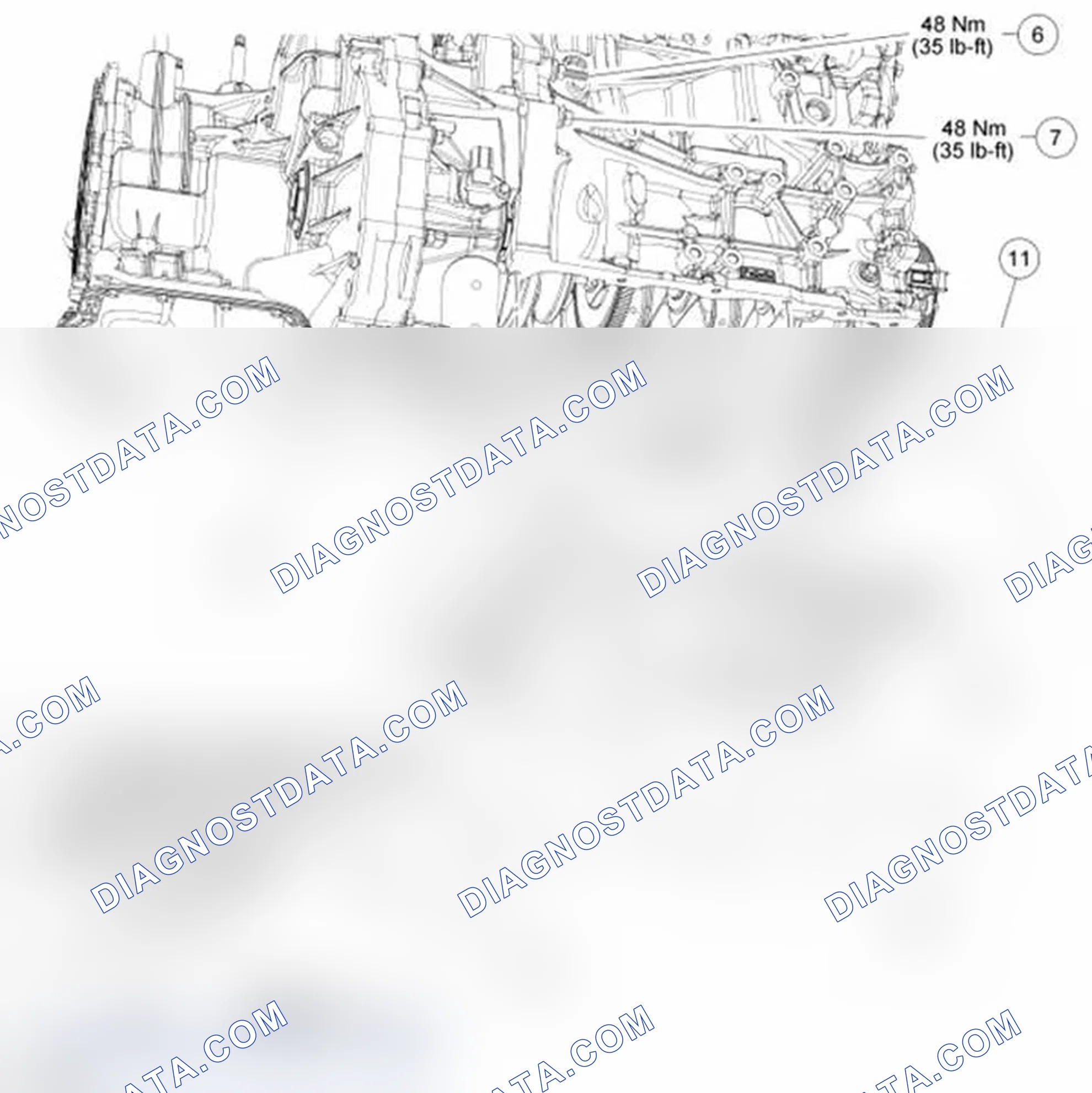 Scheme 110: Oil Pan, Oil Pump Screen and Pickup Tube