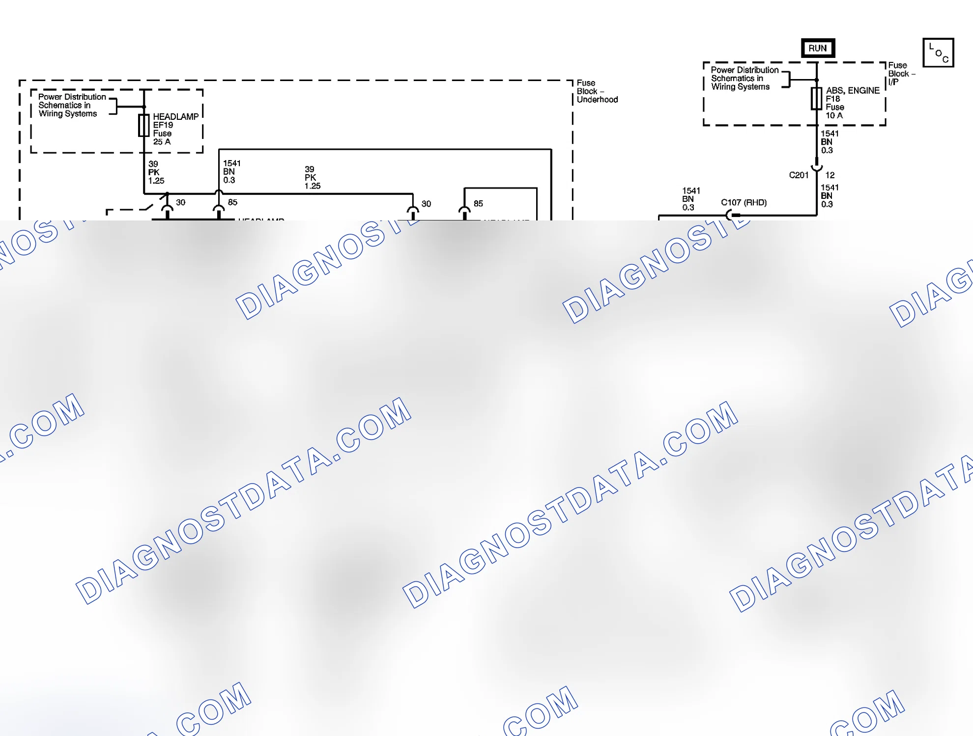 Scheme 1: Headlights Schematics