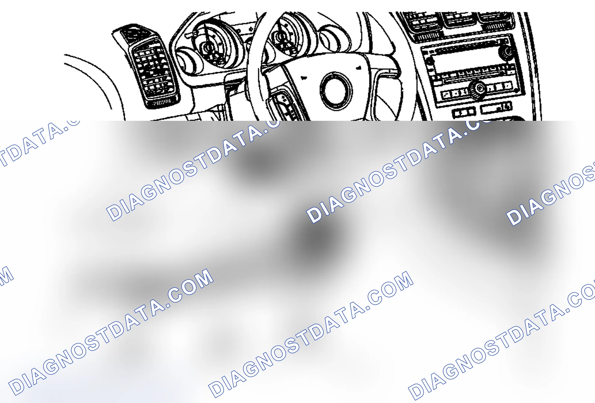 Scheme 108: Instrument Panel Insulator Panel Replacement - Left Side (Acadia)