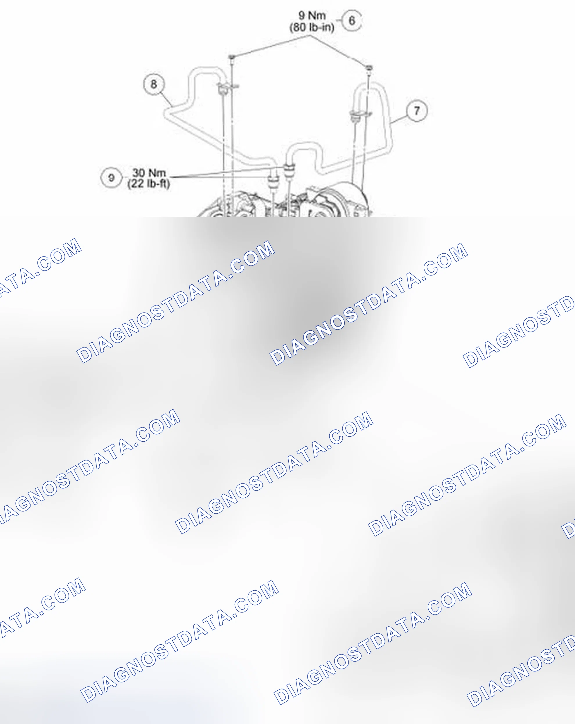 Scheme 88: Transmission Fluid Cooler Tubes (3.5L Engine)