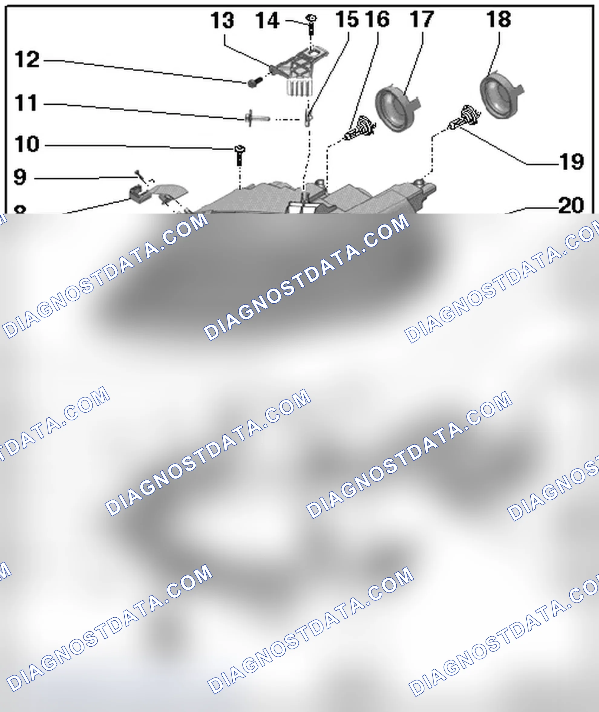 Scheme 157: HALOGEN HEADLAMP OVERVIEW, THROUGH MY 2012