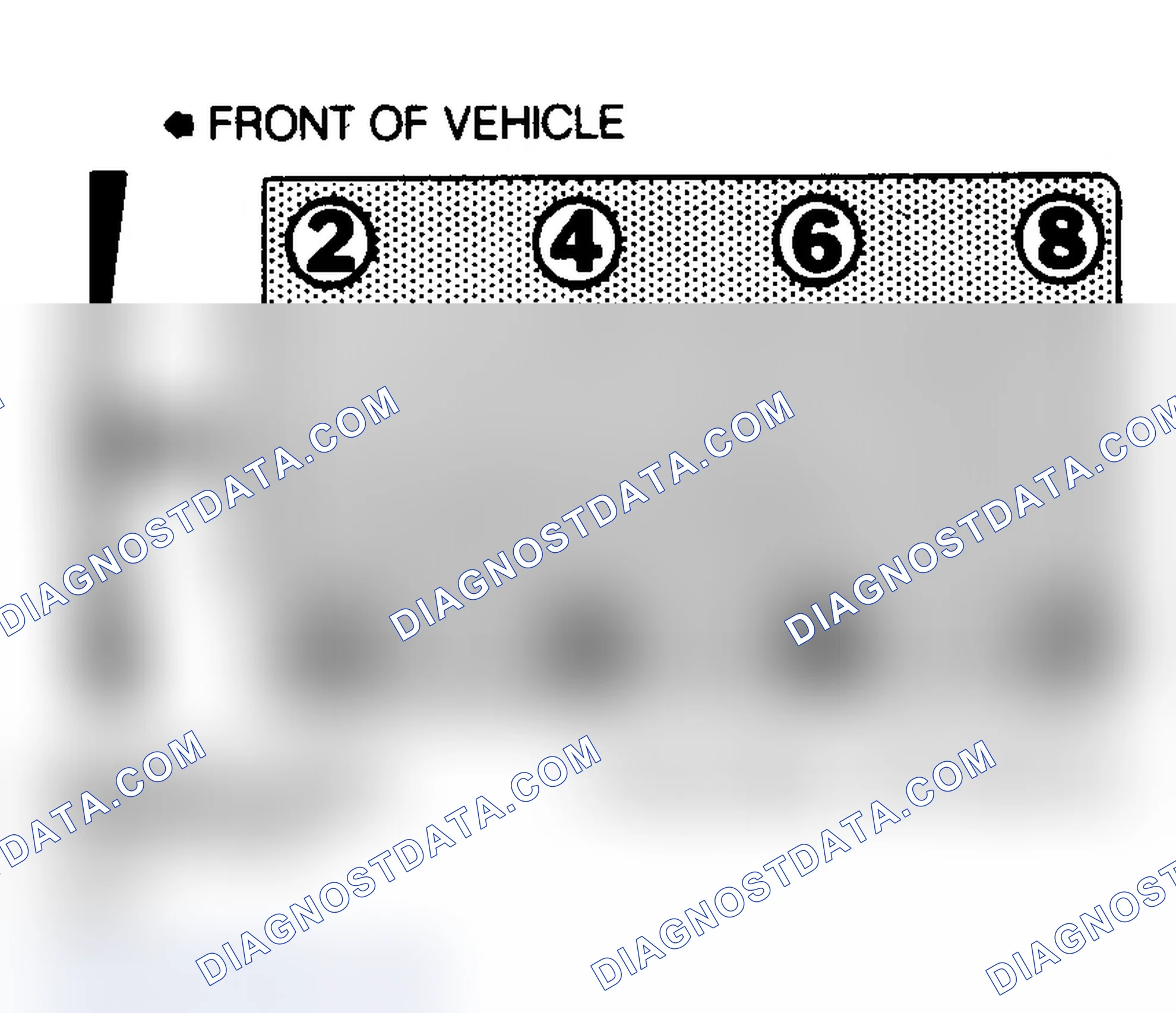 Scheme 2: Firing Order (6.5L Diesel)