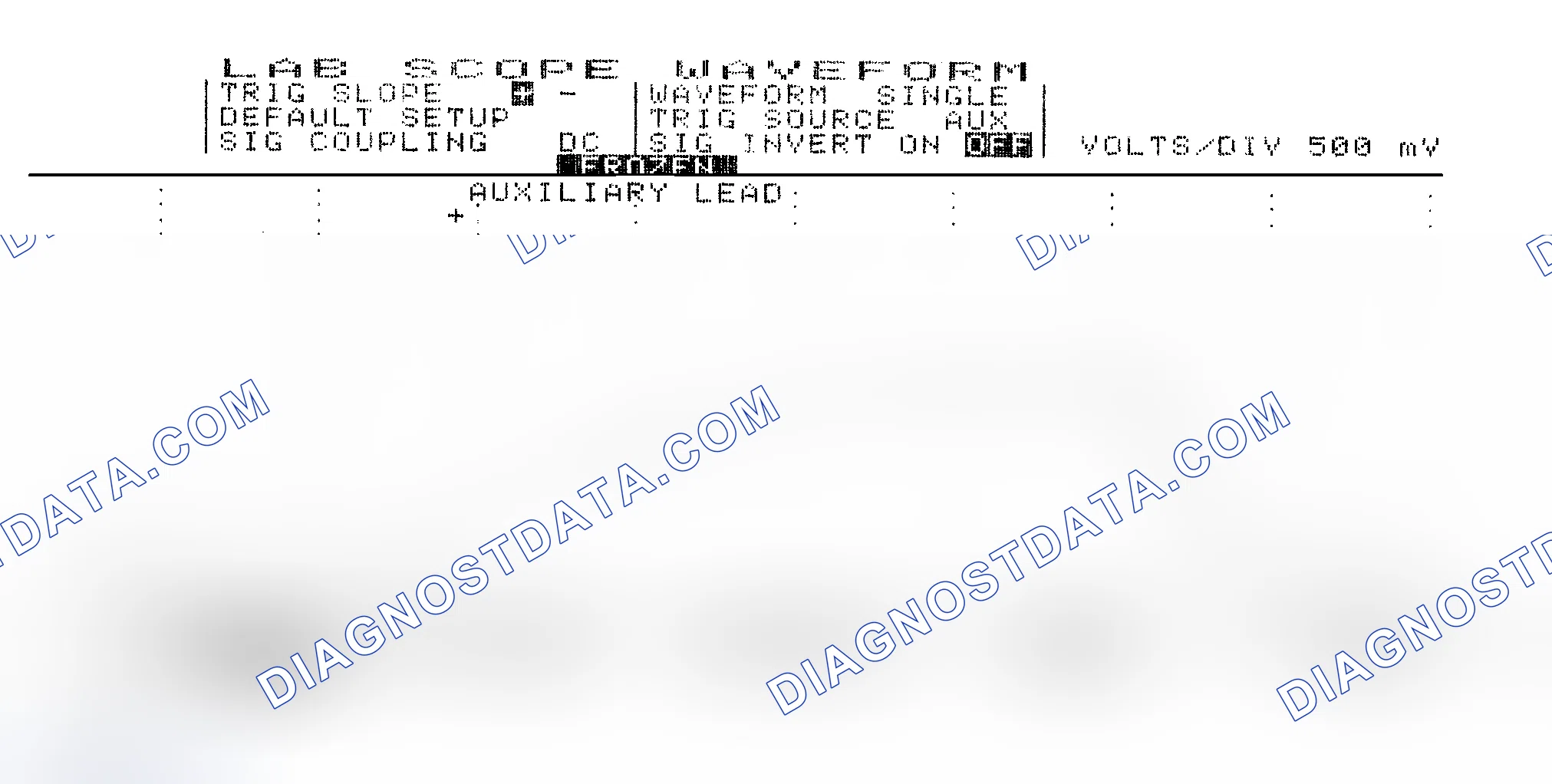 Scheme 14: Single Injector w/Excessive Current Flow - Current Pattern