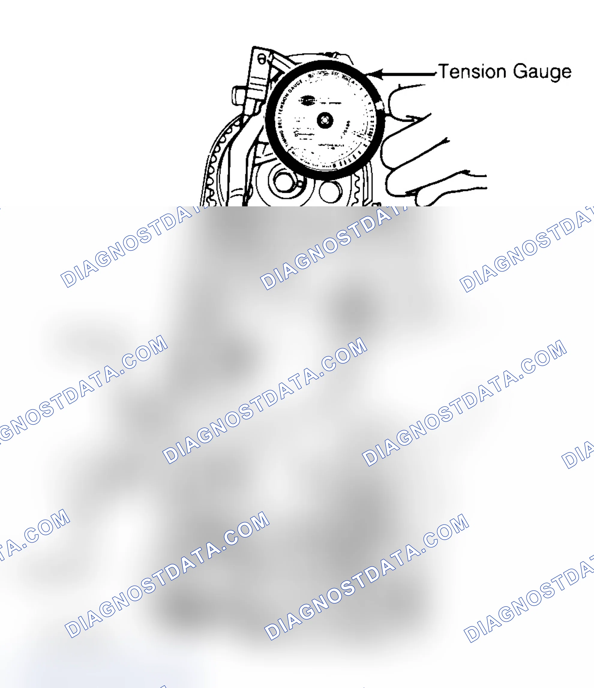 Scheme 3: Adjusting Typical Timing Belt Tension