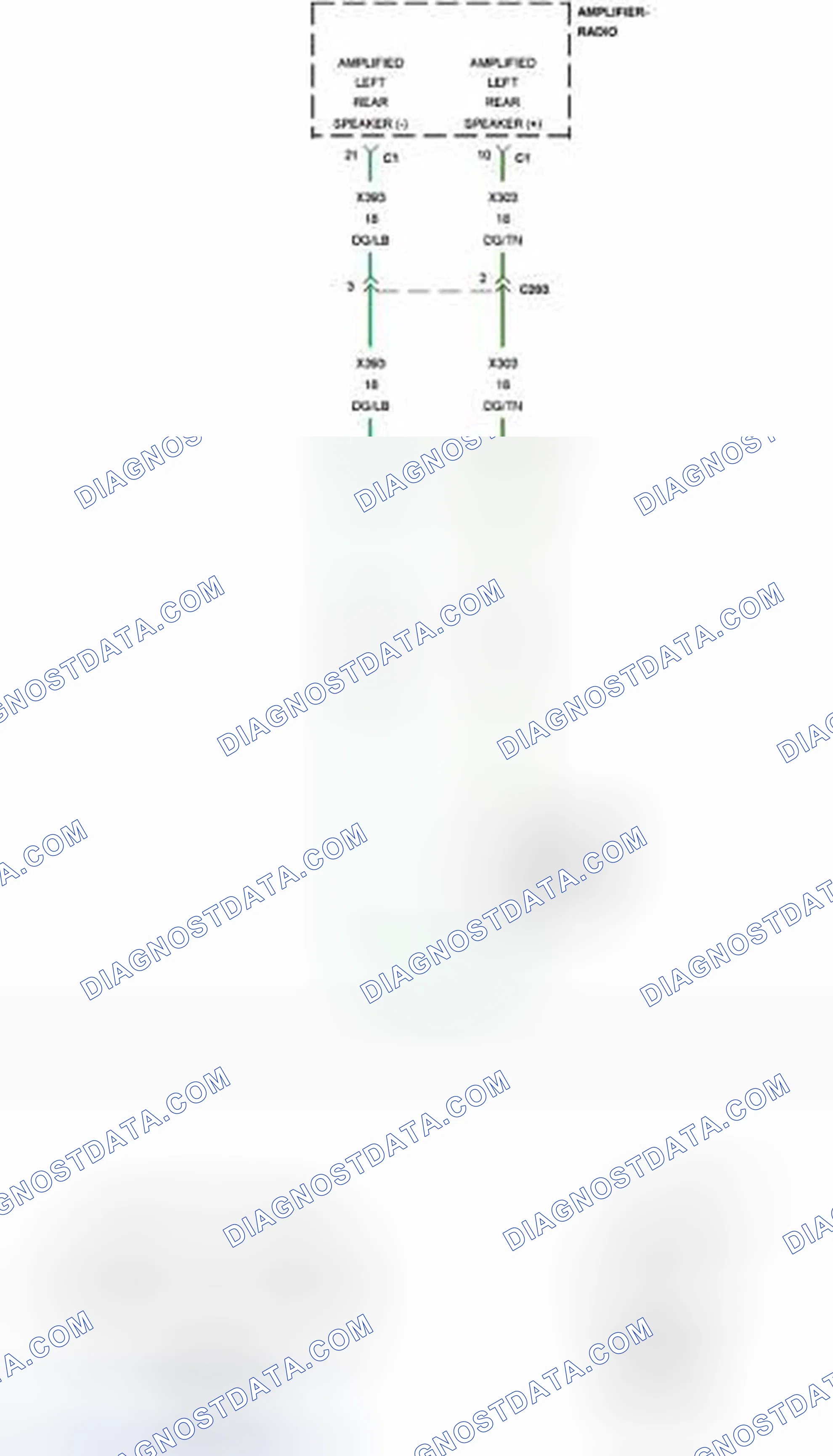 Scheme 60: B14BA-CHANNEL 9 AUDIO SPEAKER OUTPUT CIRCUIT LOW
