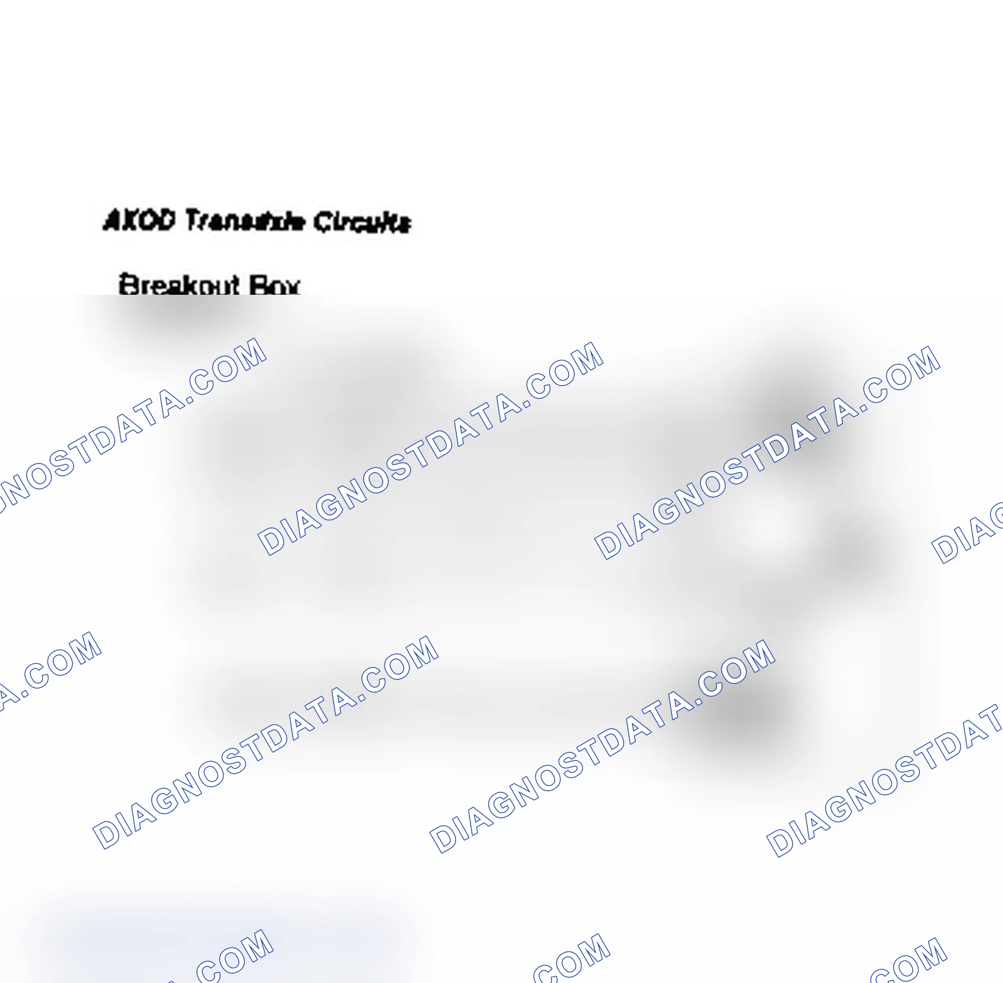 Scheme 75: AXOD Transaxle Circuits