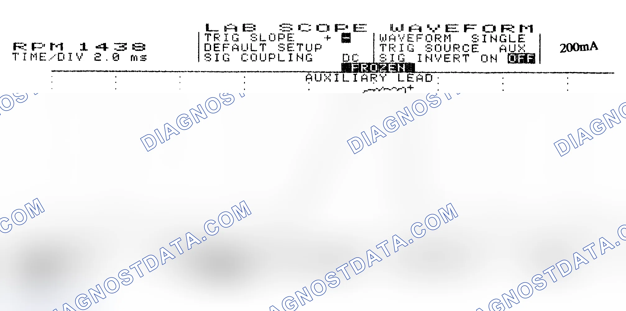 Scheme 15: Single Injector w/Normal Current Flow - Current Pattern
