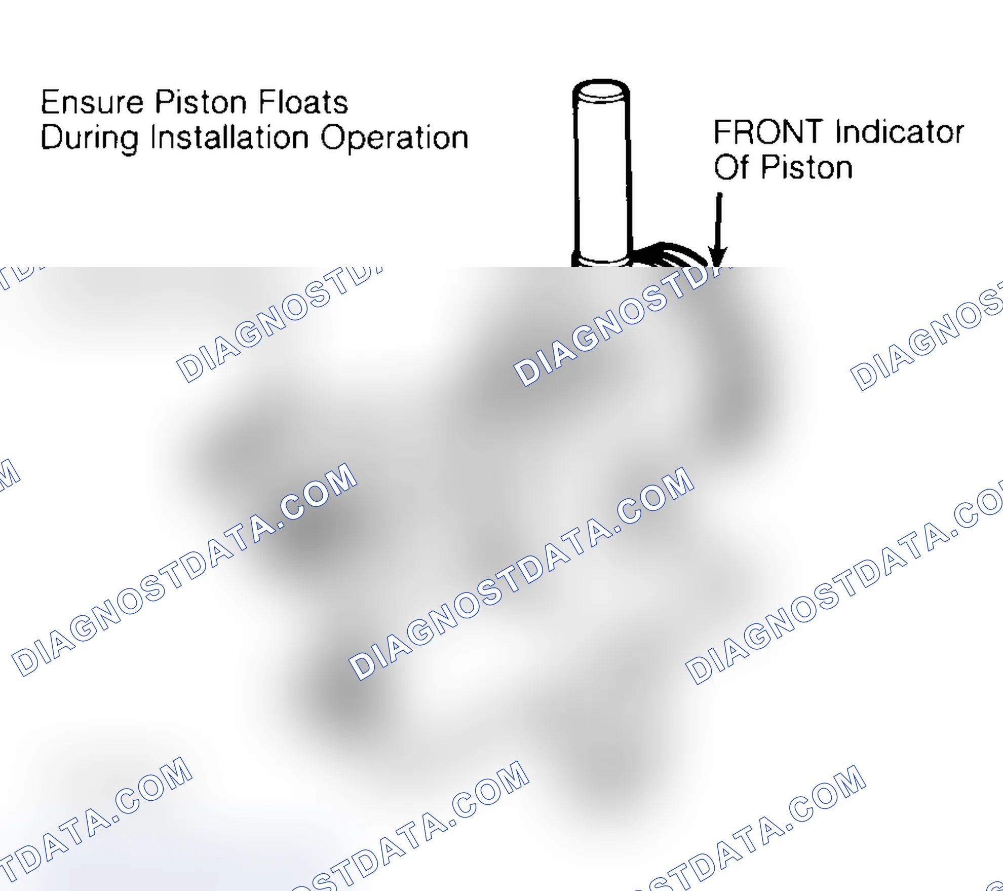 Scheme 12: Installing Typical Piston Pin