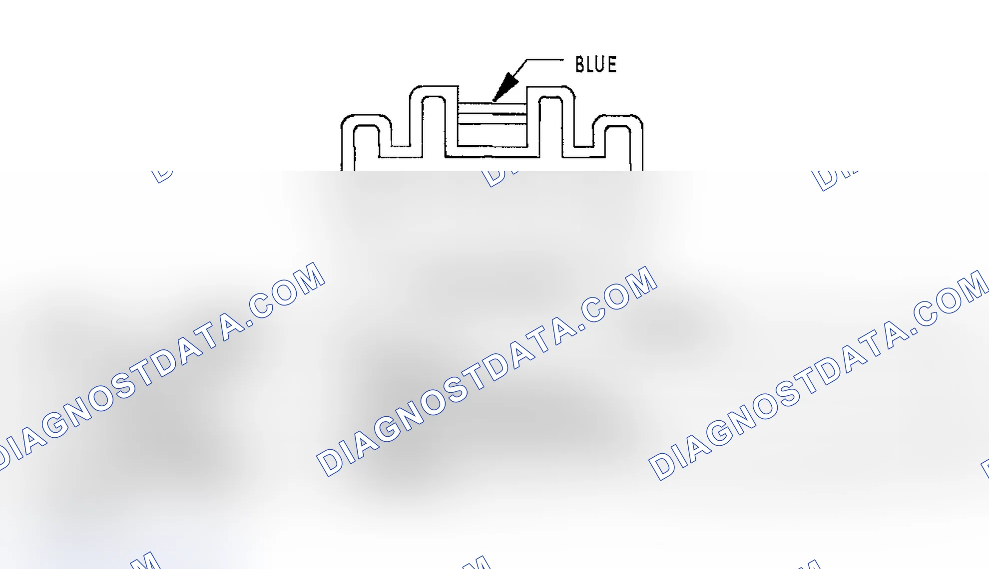 Scheme 329: ELECTRIC BRAKE PROVISION CONNECTOR END VIEW