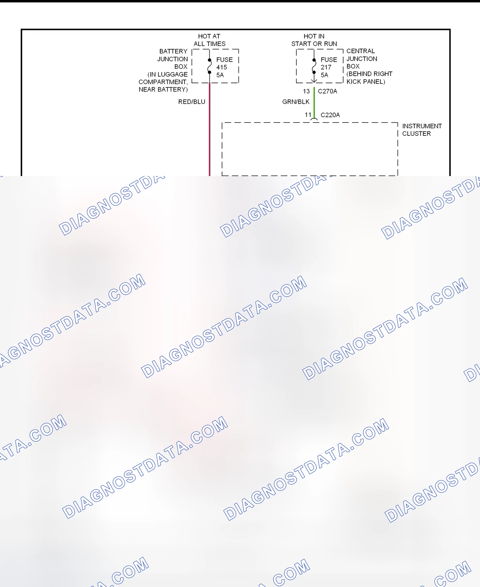 Scheme 1: Charging System Wiring Diagram (LS)
