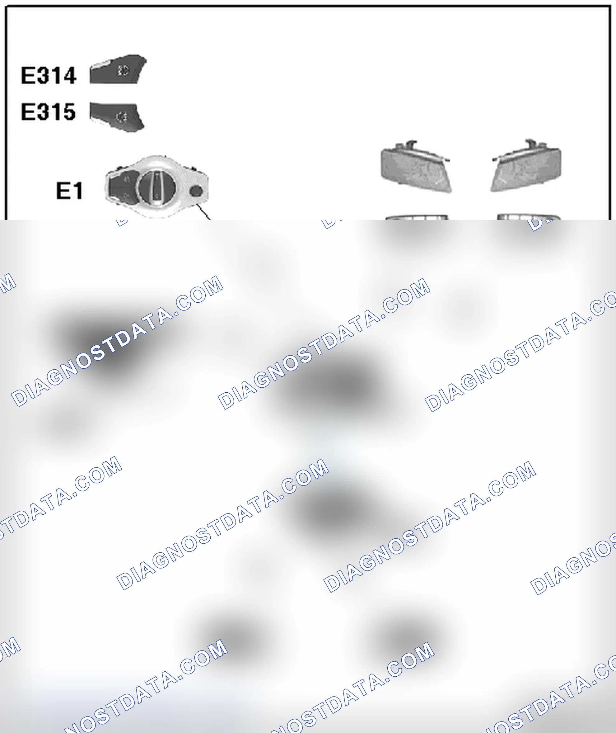 Scheme 13: VEHICLE EXTERIOR LAMPS CONDITION