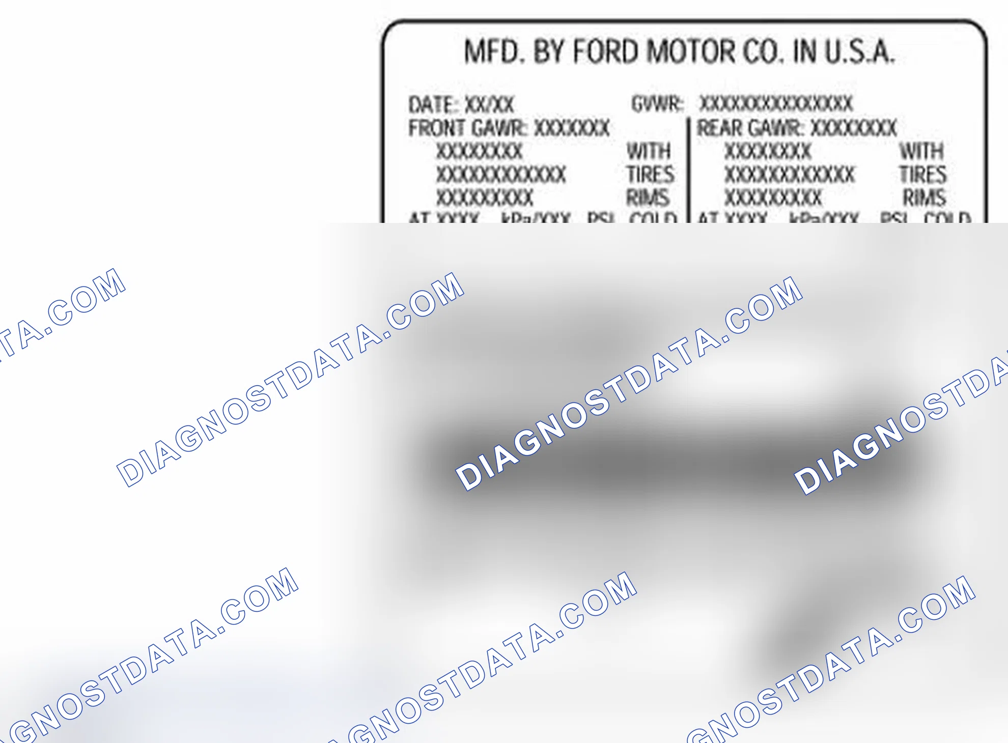 Scheme 69: Engine Calibration Information (Truck)