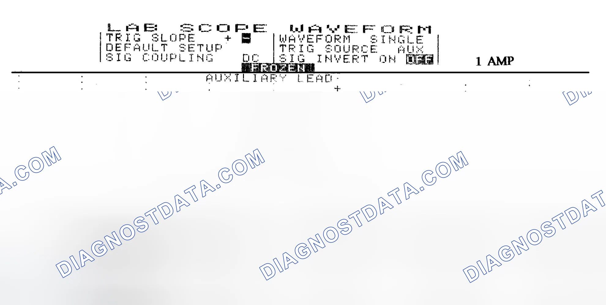 Scheme 20: Single Injector w/Normal Current Flow - Current Pattern