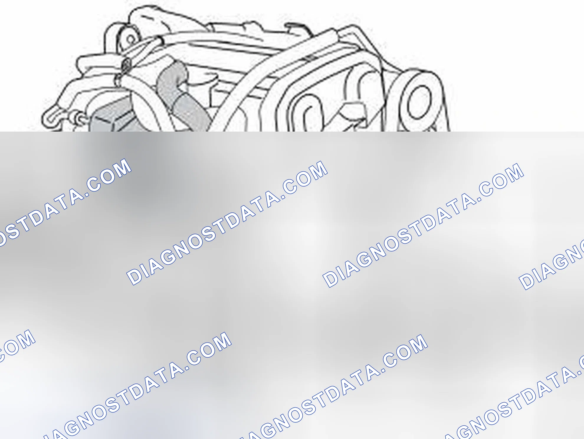 Scheme 595: Applies to the S80 with six cylinders, turbocharger (TC) and automatic gearbox