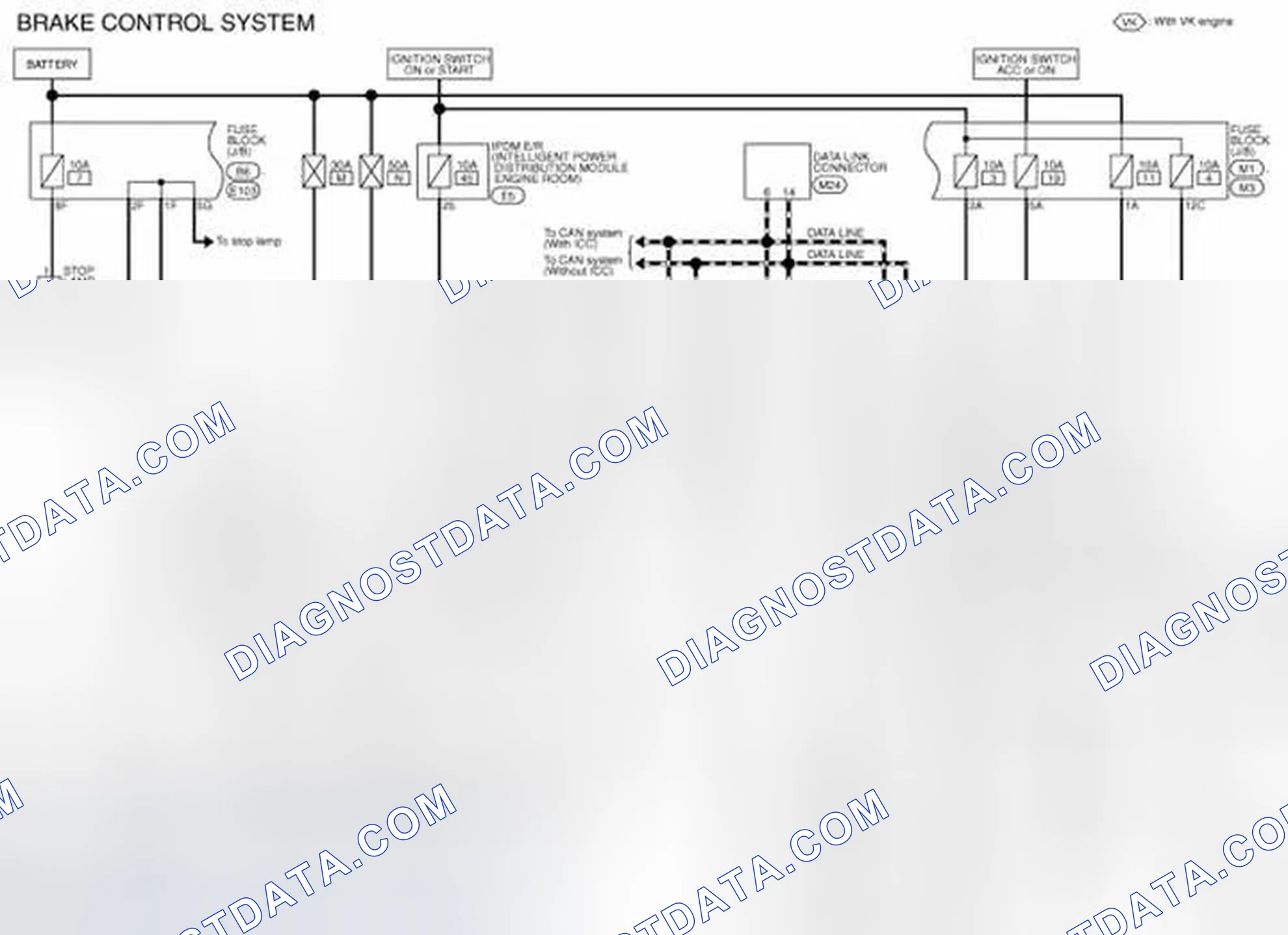 Scheme 19: WIRING DIAGRAM - BRAKE CONTROL SYSTEM