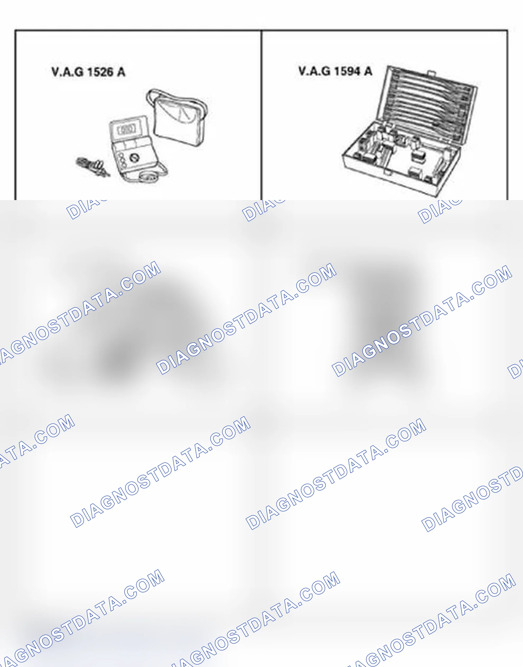 Scheme 472: Special tools and equipment