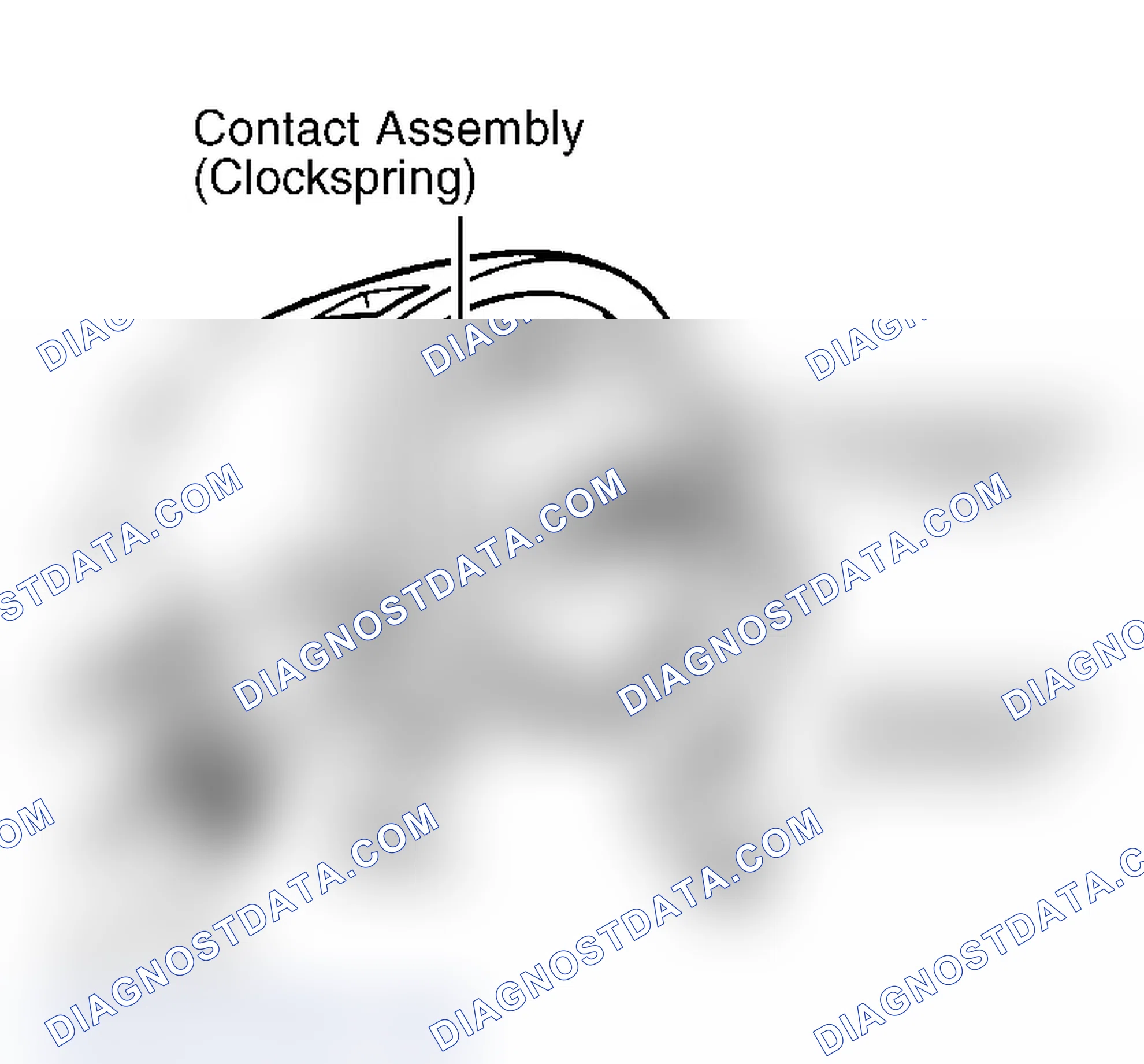 Scheme 1: CONTACT ASSEMBLY (CLOCKSPRING)
