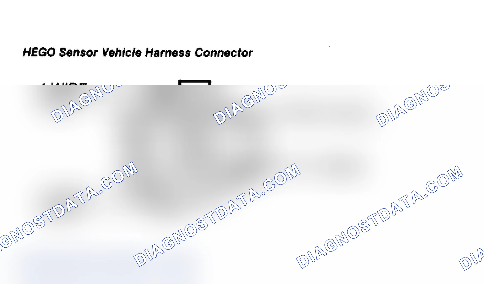 Scheme 66: HEGO Sensor Vehicle Harness Connector