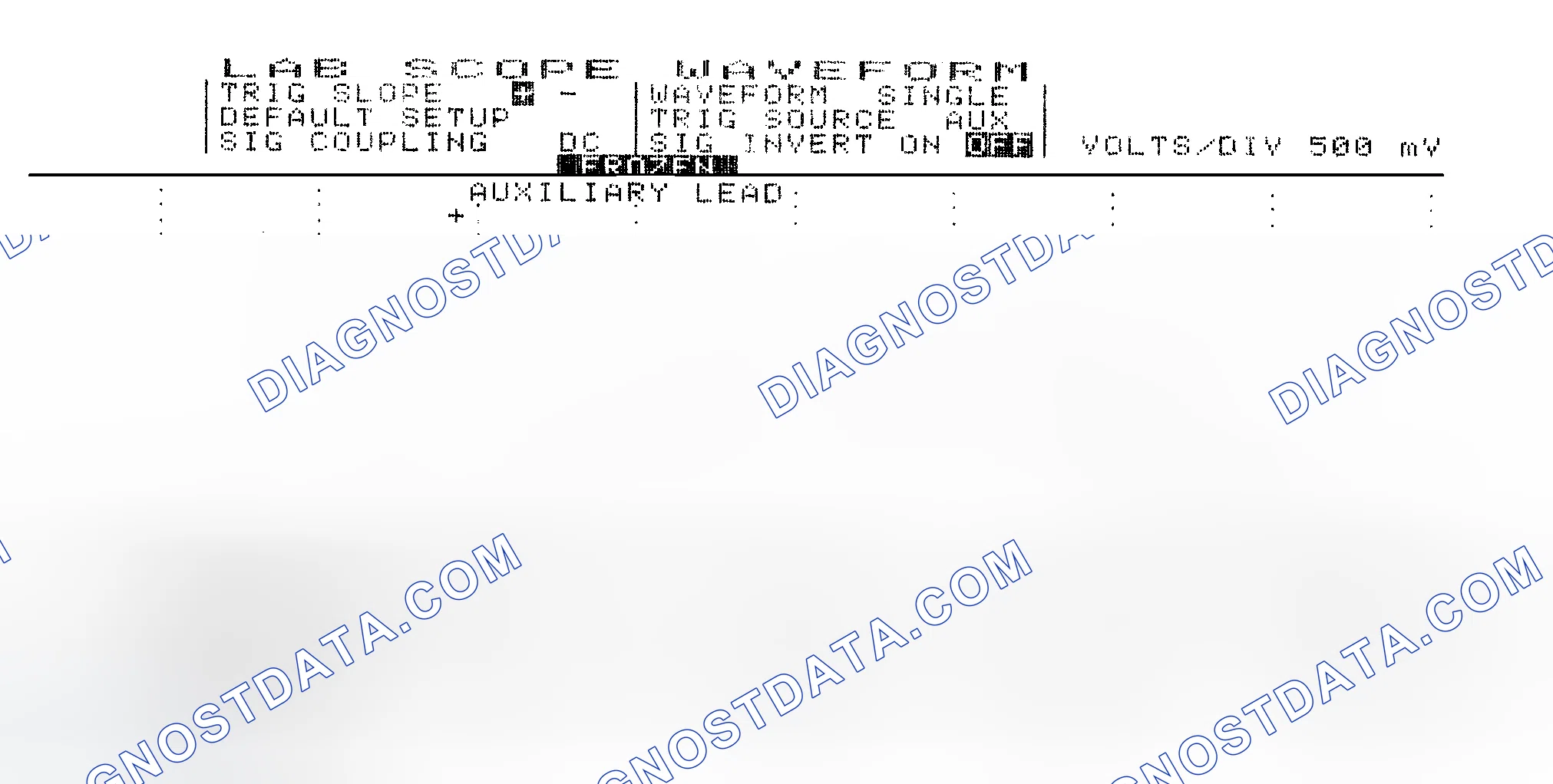 Scheme 14: Single Injector w/Excessive Current Flow - Current Pattern