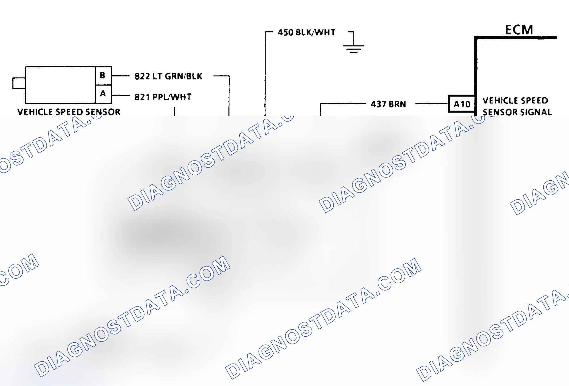 Scheme 39: Code 24 Schematic (C & K Series W/O 4L80-E Trans.) Vehicle Speed Sensor