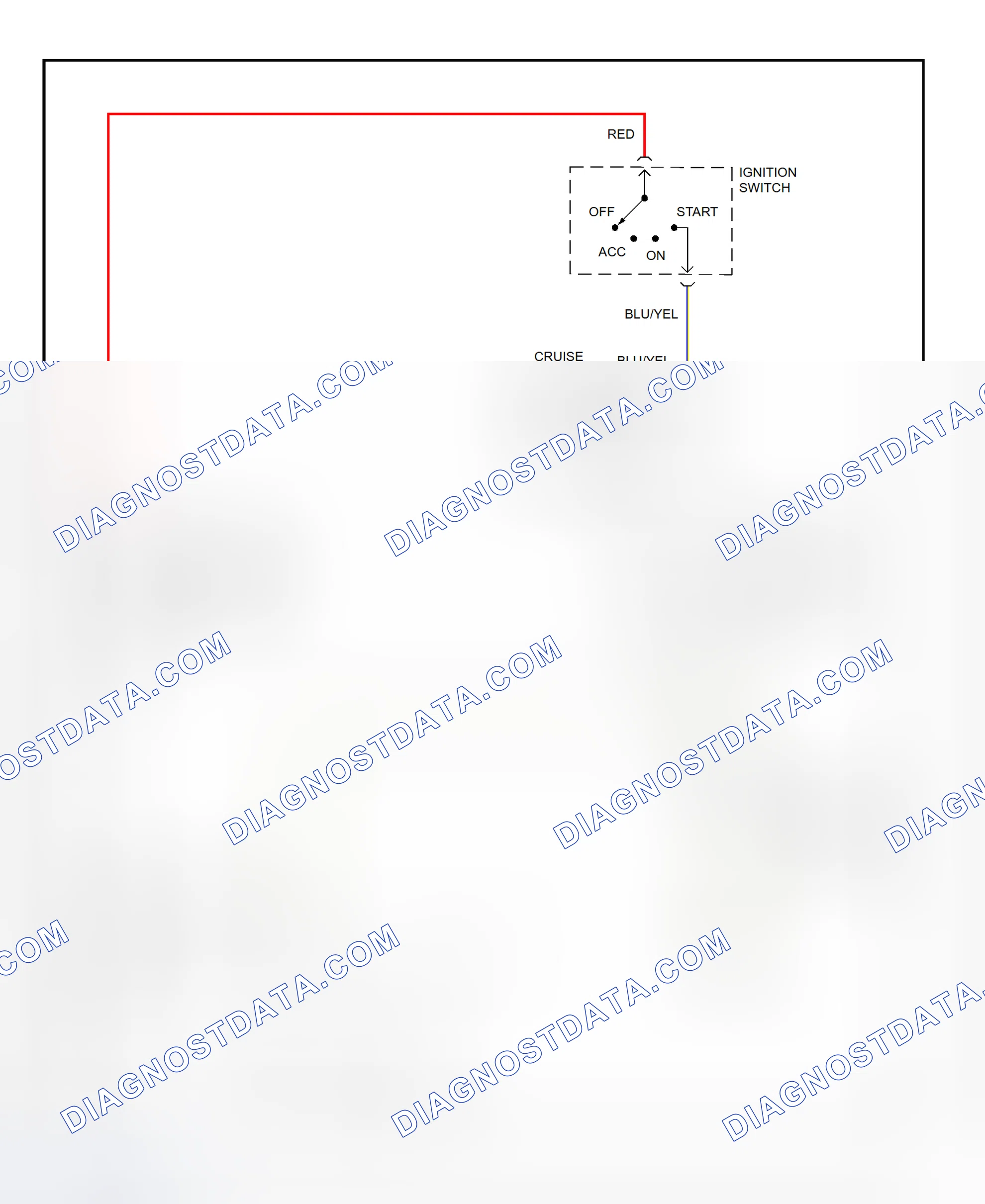 Scheme 2: Starting System Wiring Diagram (MPV)