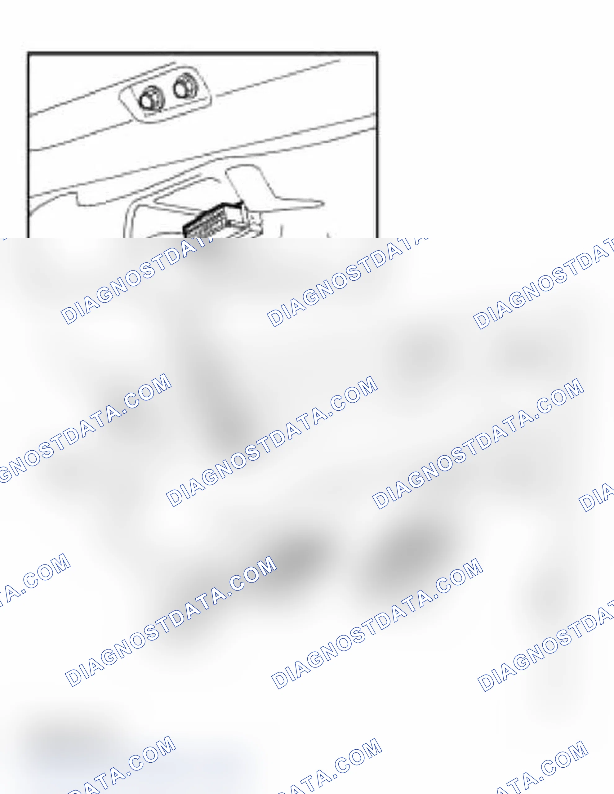 Scheme 39: Diagnostic connector