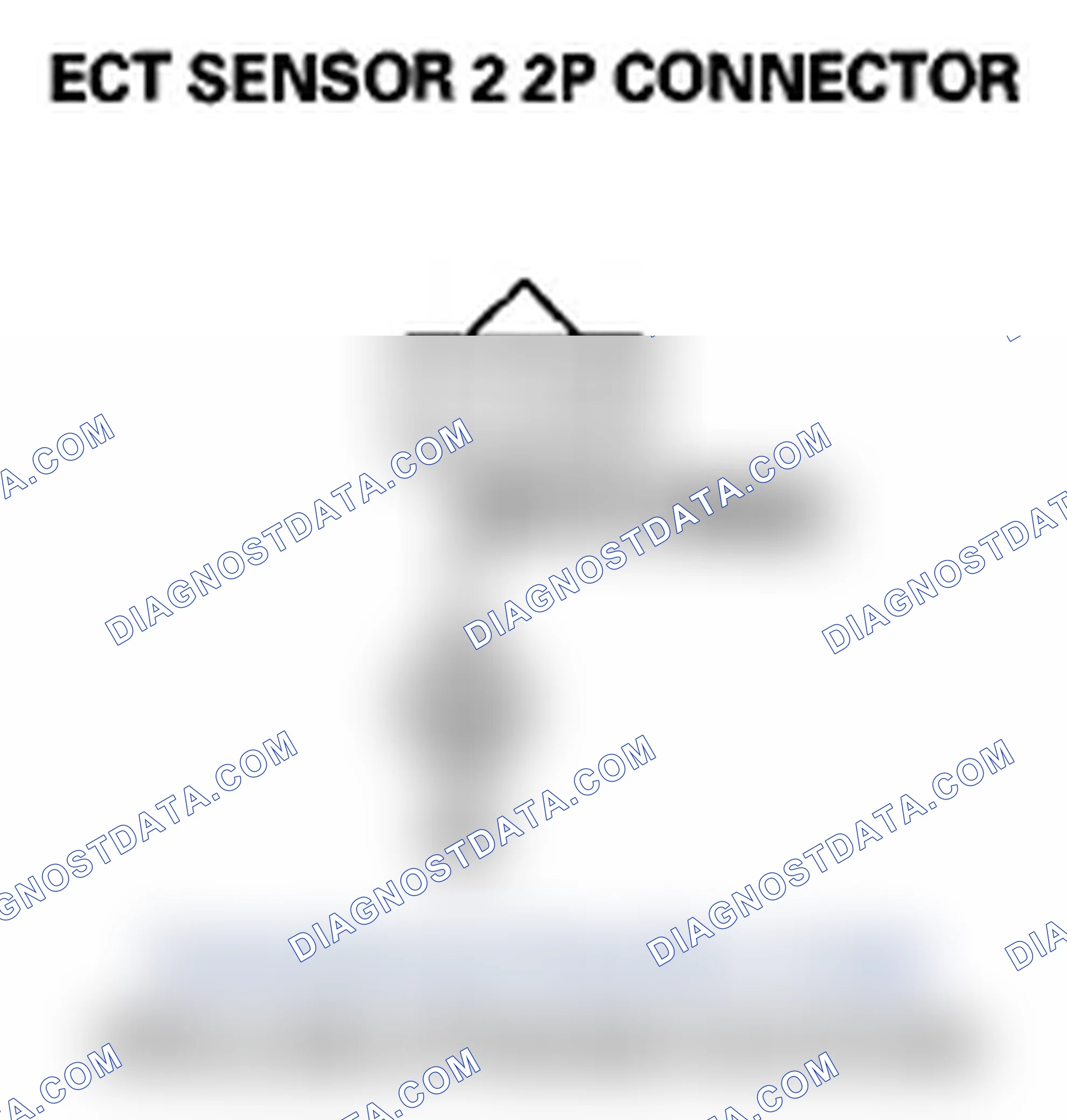 Scheme 174: DTC P2184: ECT Sensor 2 Circuit Low Voltage