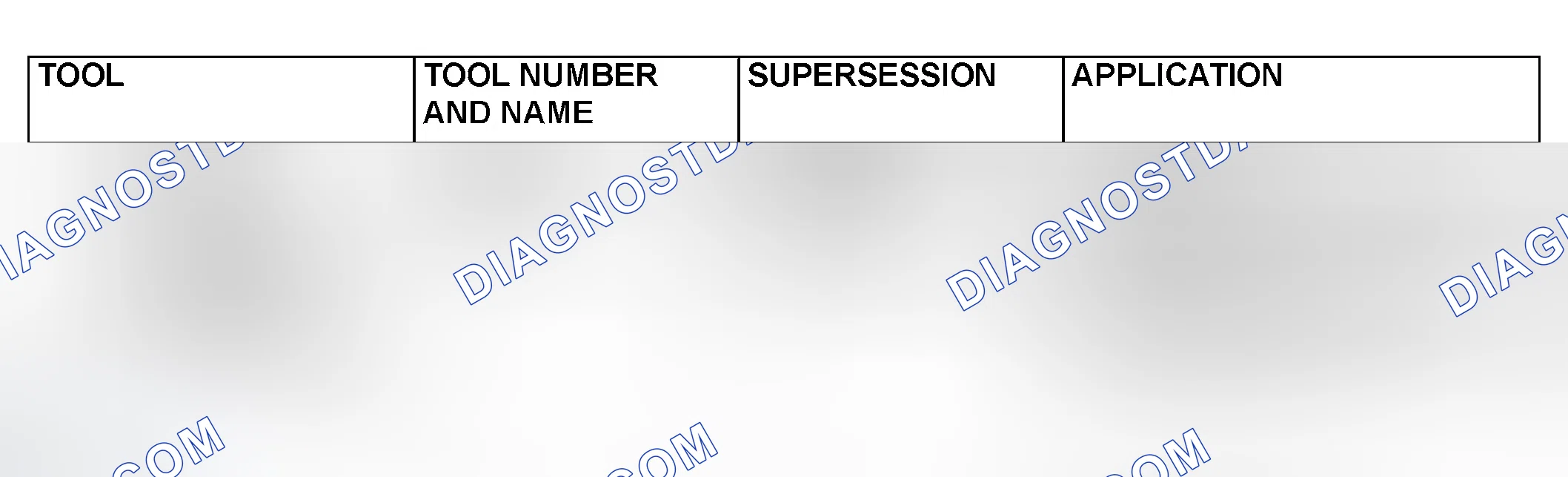 Scheme 537: SPECIAL TOOL