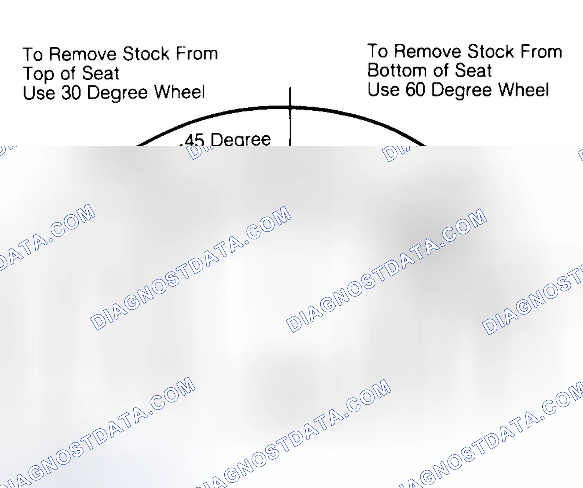 Scheme 19: Adjusting Valve Seat Width