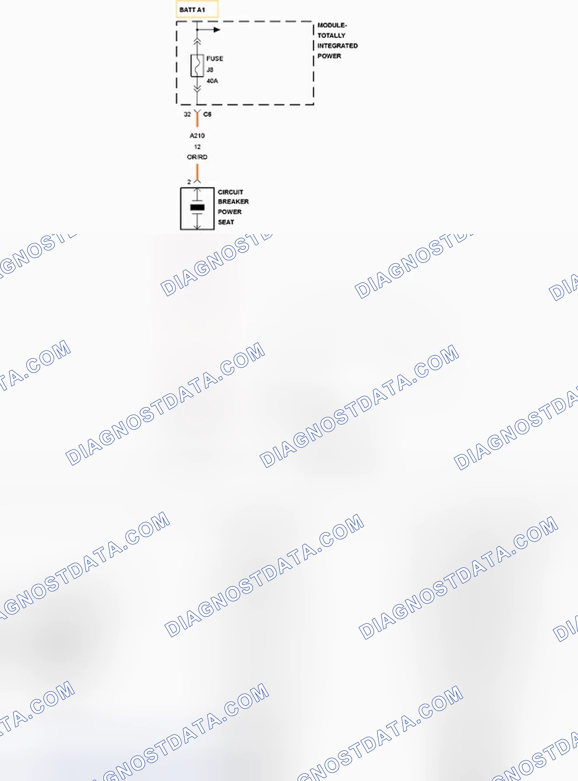 Scheme 182: B210D-BATTERY VOLTAGE LOW