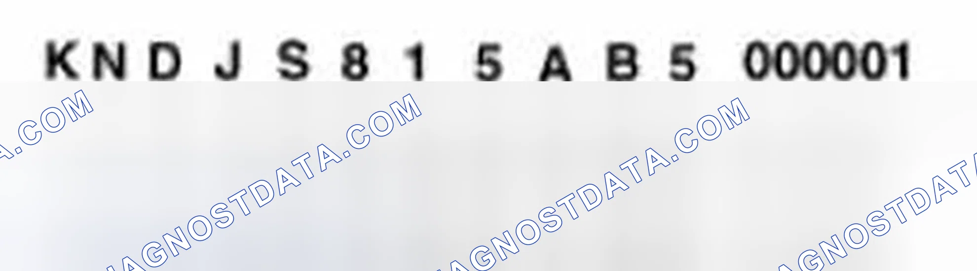 Scheme 5: Vehicle Identification Number