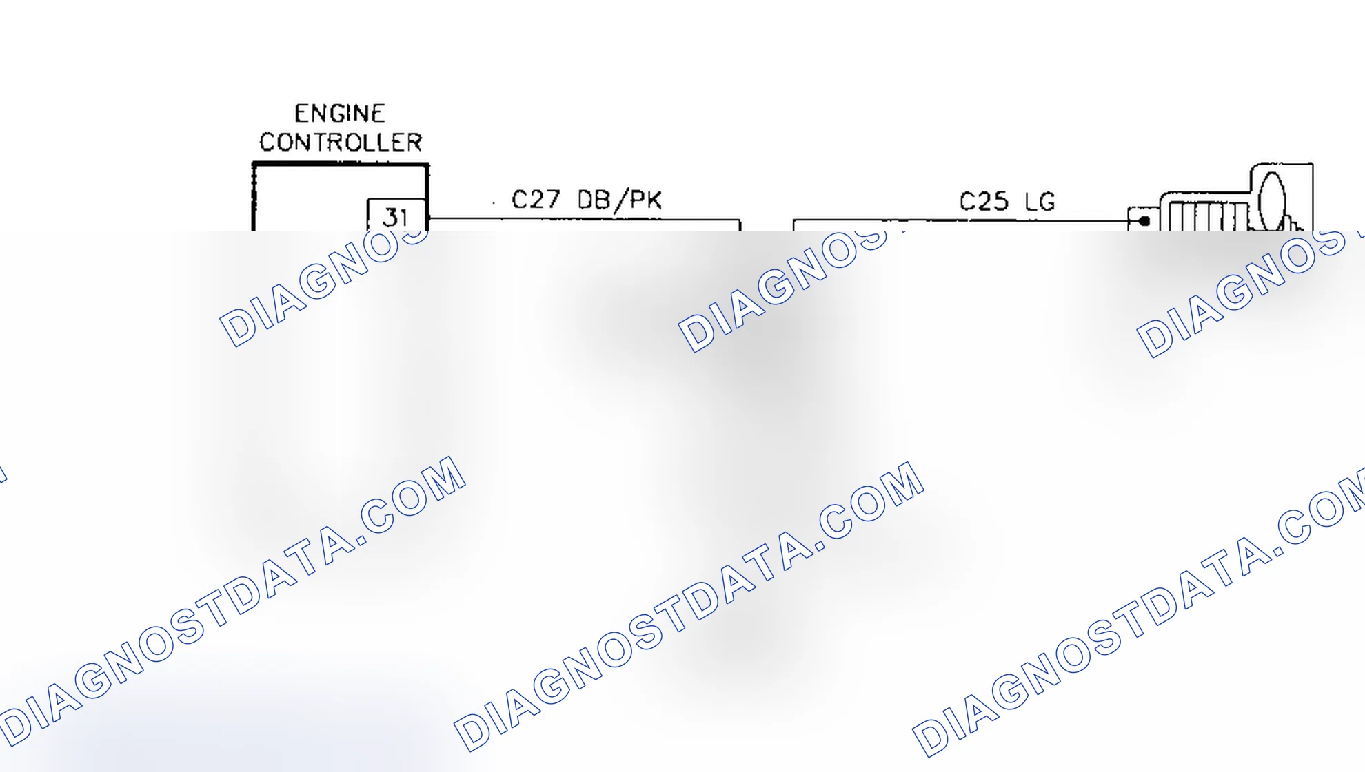 Scheme 129: Test DR-24A, Code 35: Ckt Diag. Radiator Fan Relay Circuit