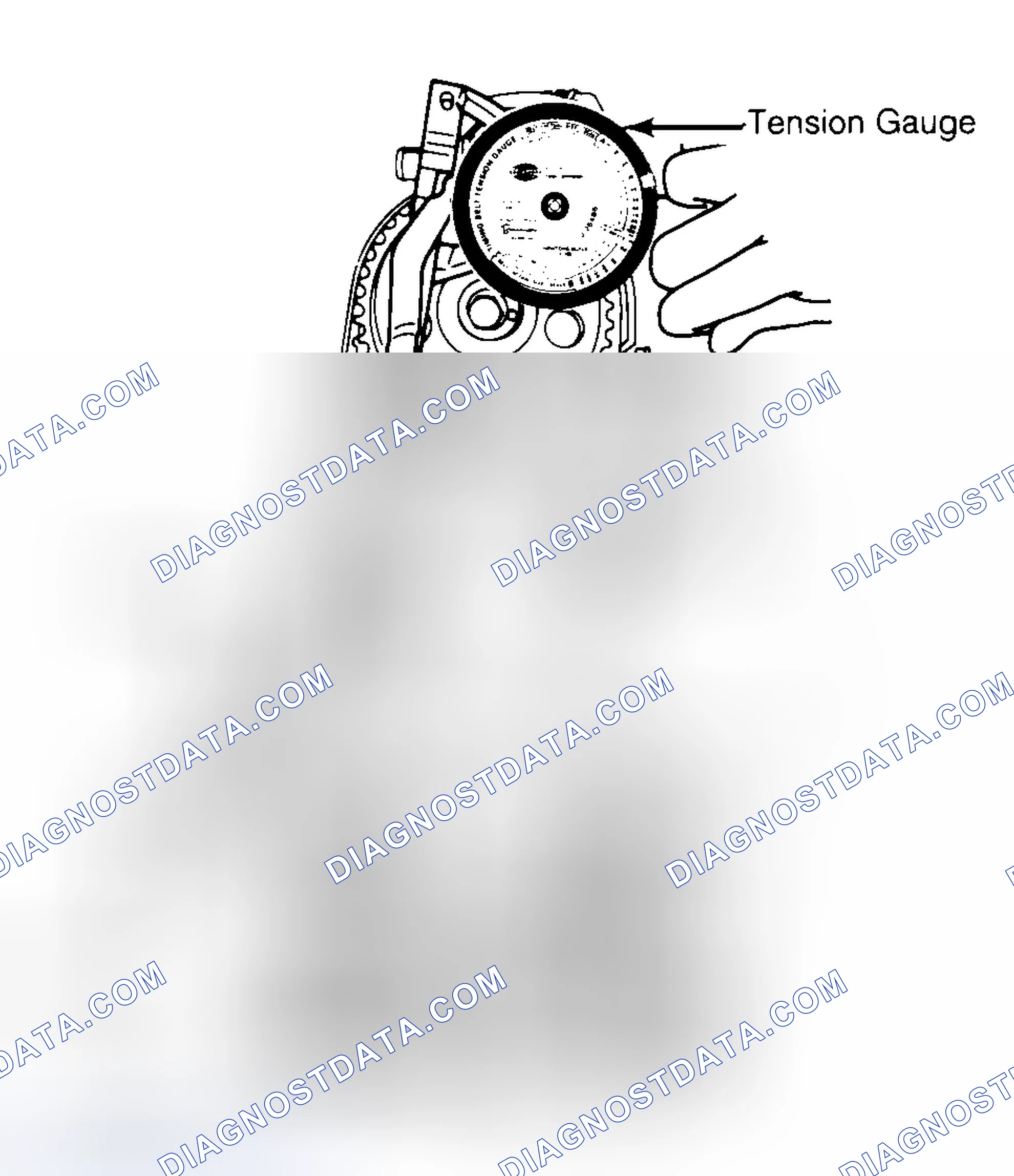 Scheme 3: Adjusting Typical Timing Belt Tension