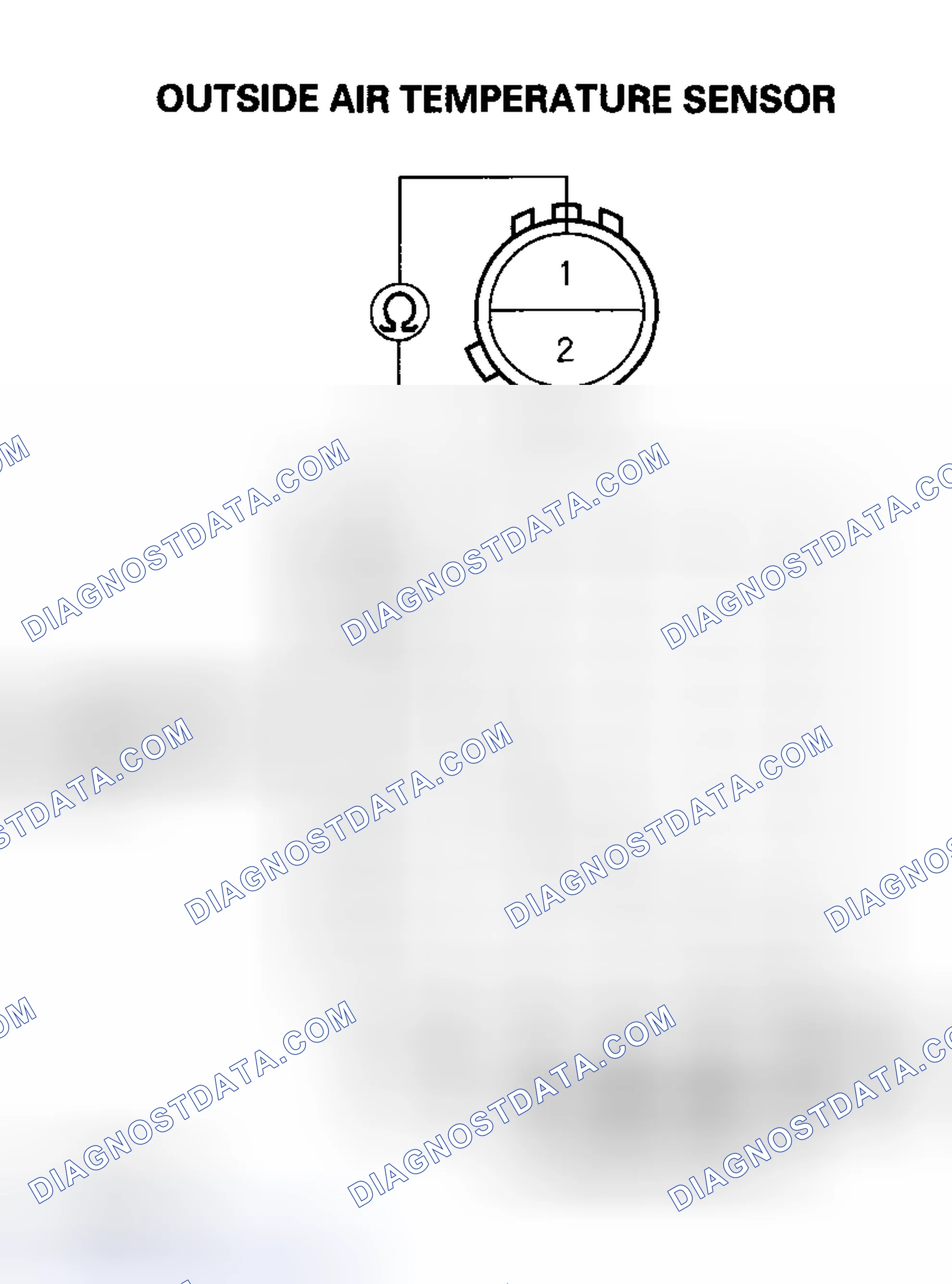 Scheme 10: DTC 3: An Open in the Outside Air Temperature Sensor Circuit