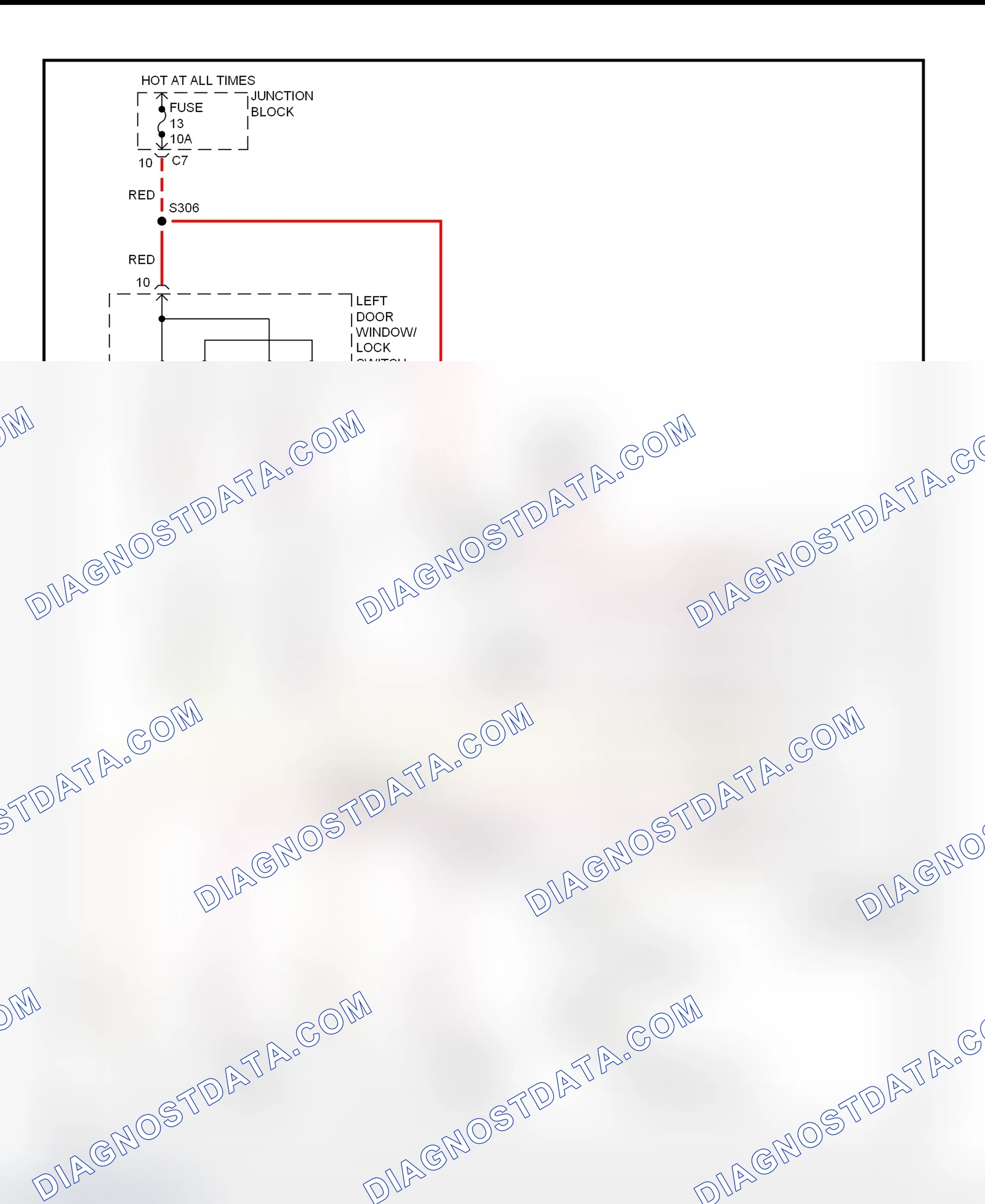 Scheme 17: Remote Keyless Entry (RKE) System Wiring Diagram (Ram Pickup)