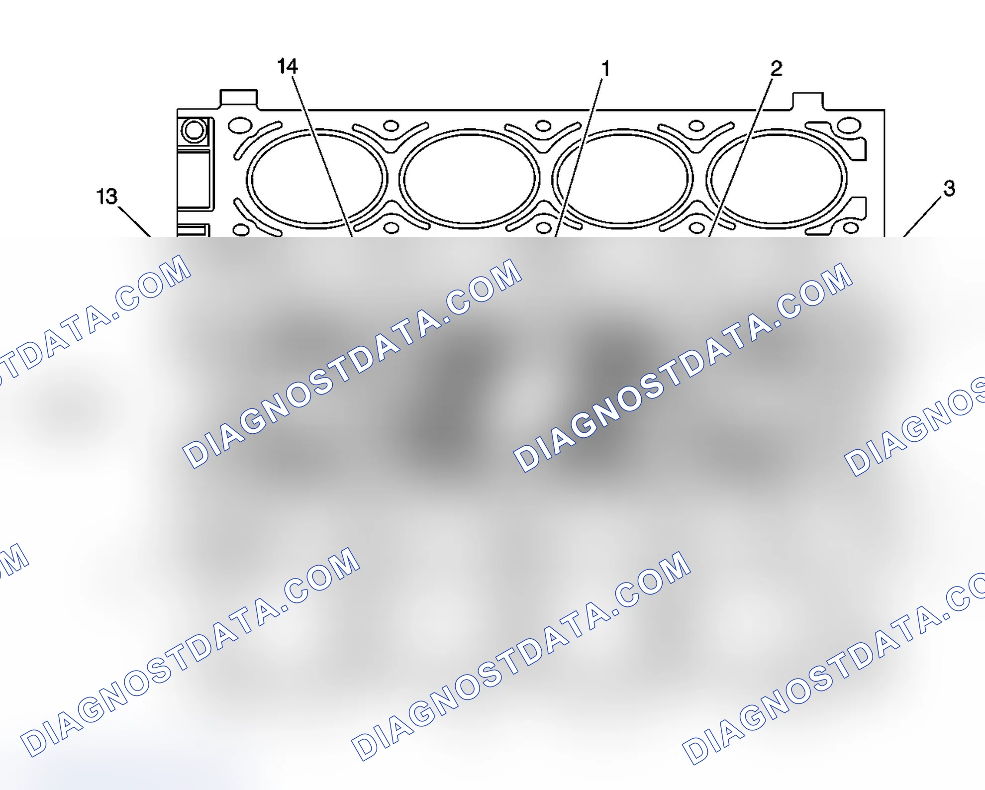 Scheme 98: Engine Block - Top View