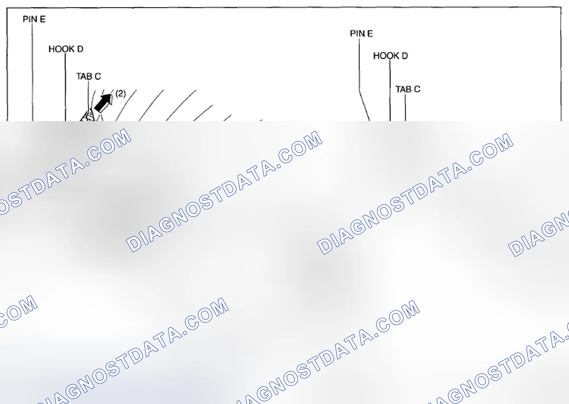 Scheme 157: LIFTGATE SIDE TRIM REMOVAL/INSTALLATION