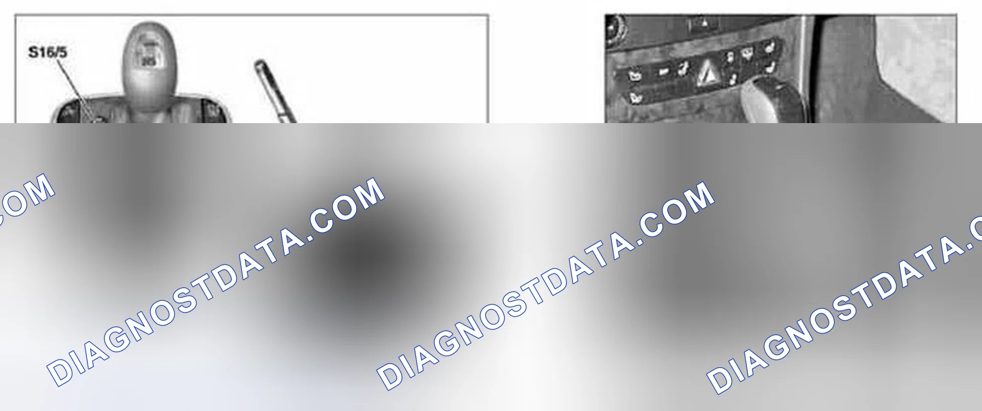 Scheme 72: Identifying Center Shifter Console Location