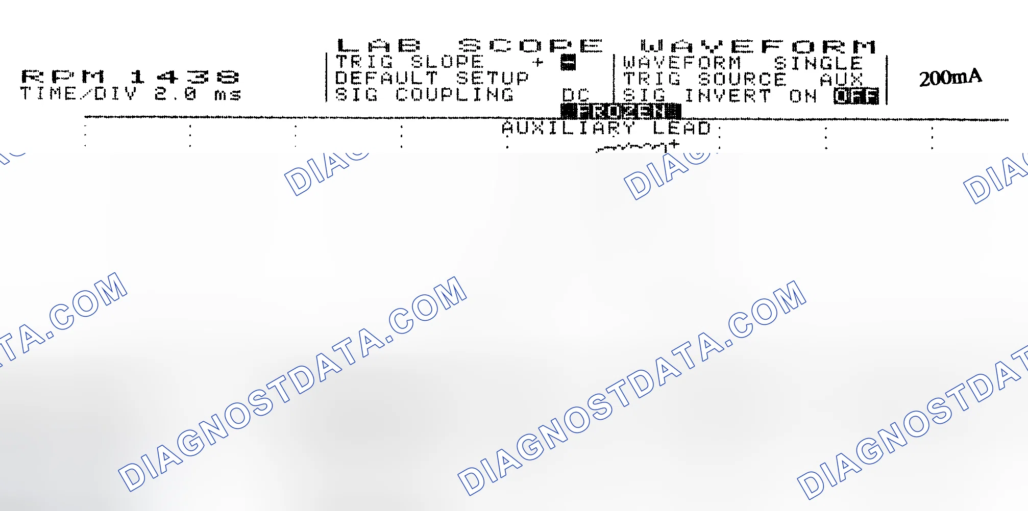 Scheme 15: Single Injector w/Normal Current Flow - Current Pattern