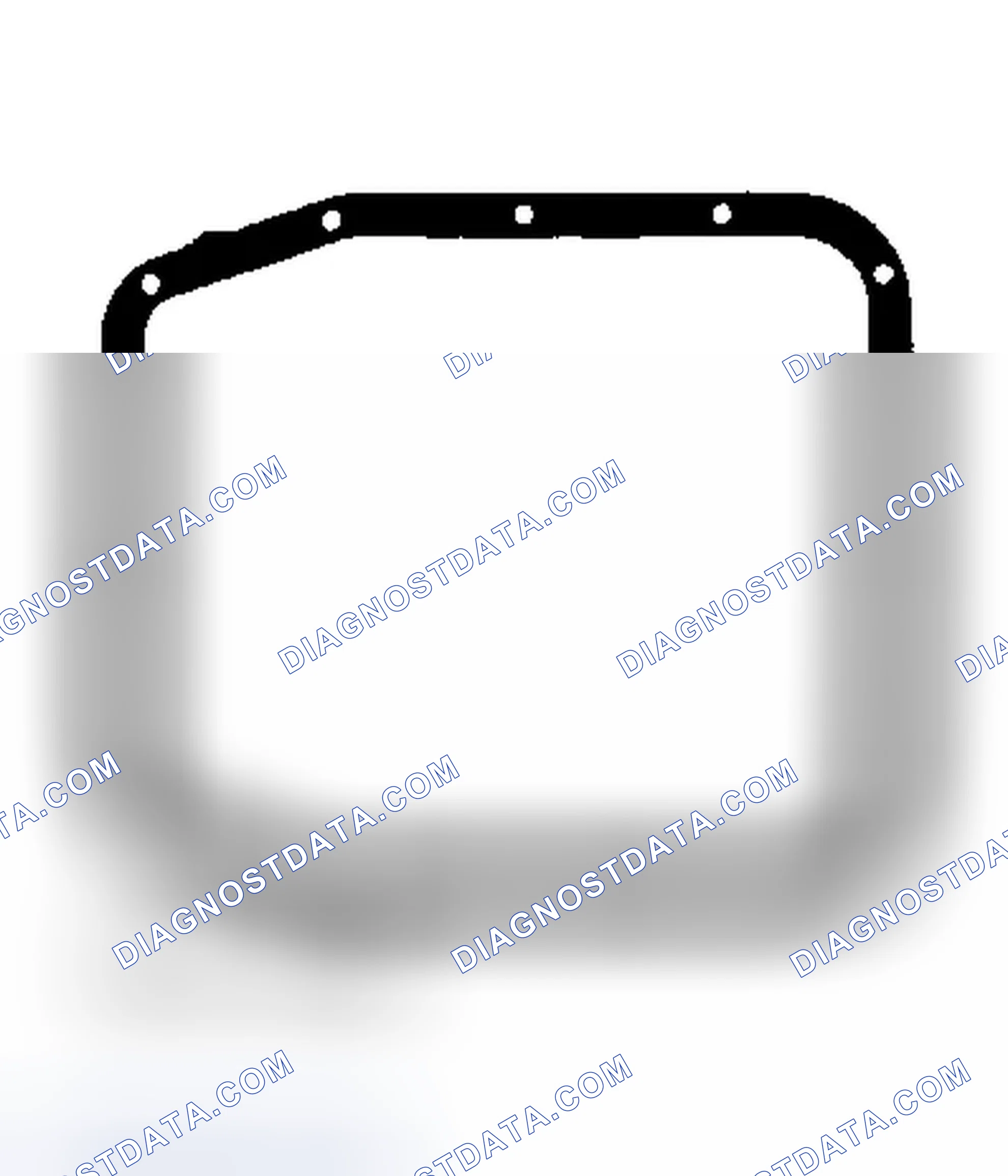 Scheme 35: Identifying Oil Pan Gasket (4R70W)