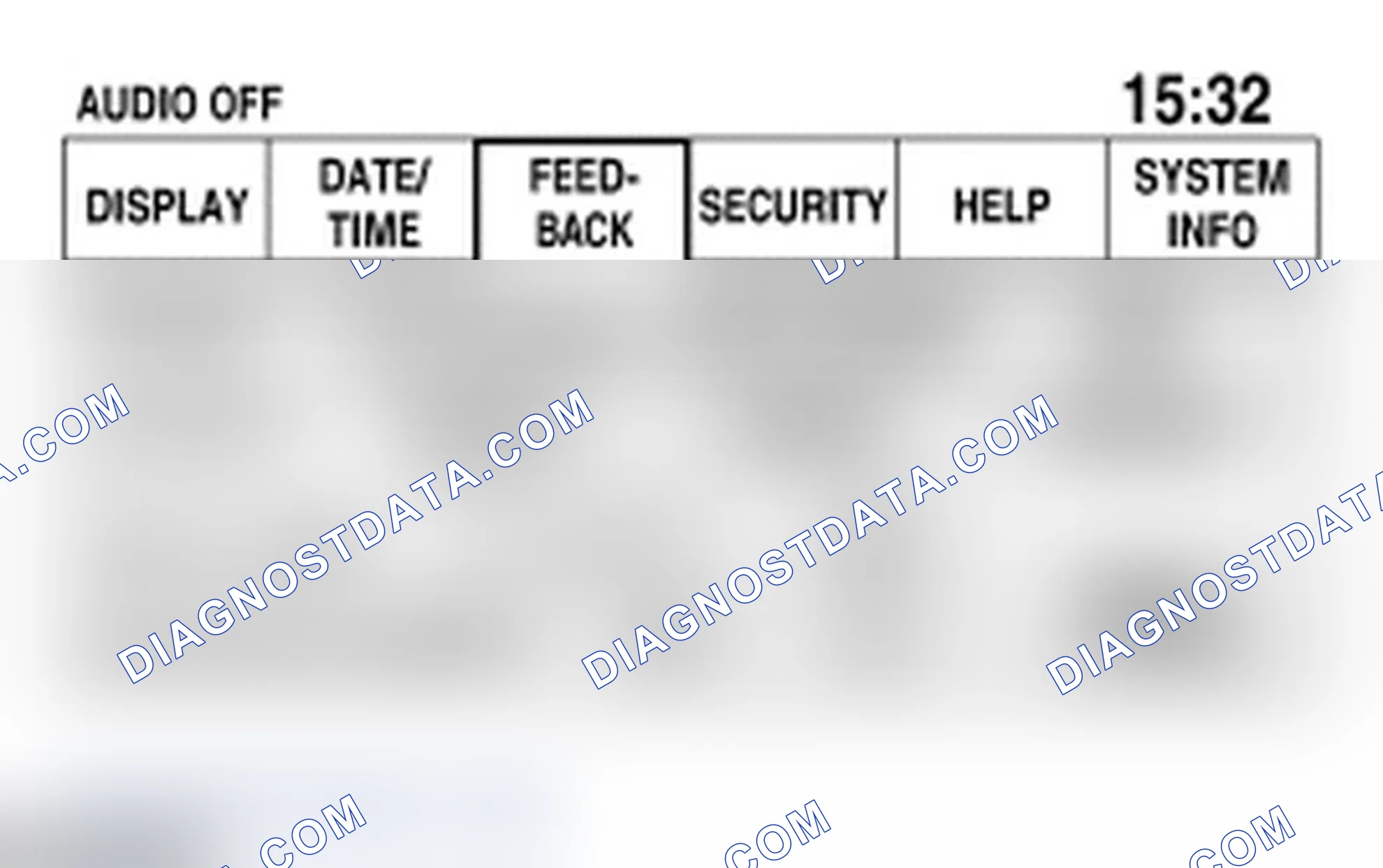 Scheme 18: PINPOINT TEST M: THE AUDIBLE SWITCH FEEDBACK IS INOPERATIVE