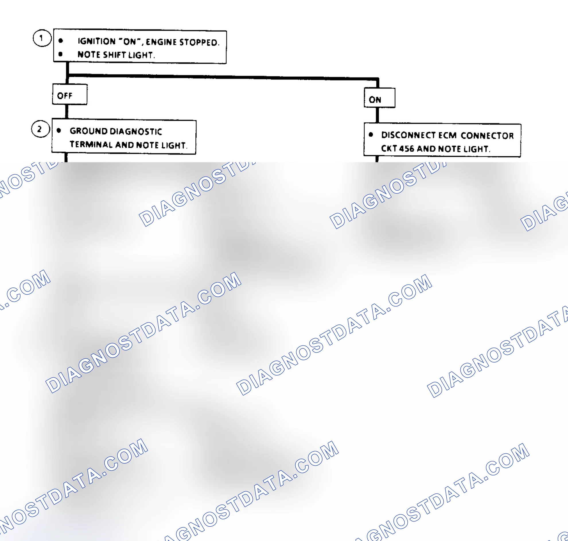 Scheme 189: Manual Transmission Shift Light Check Schematic