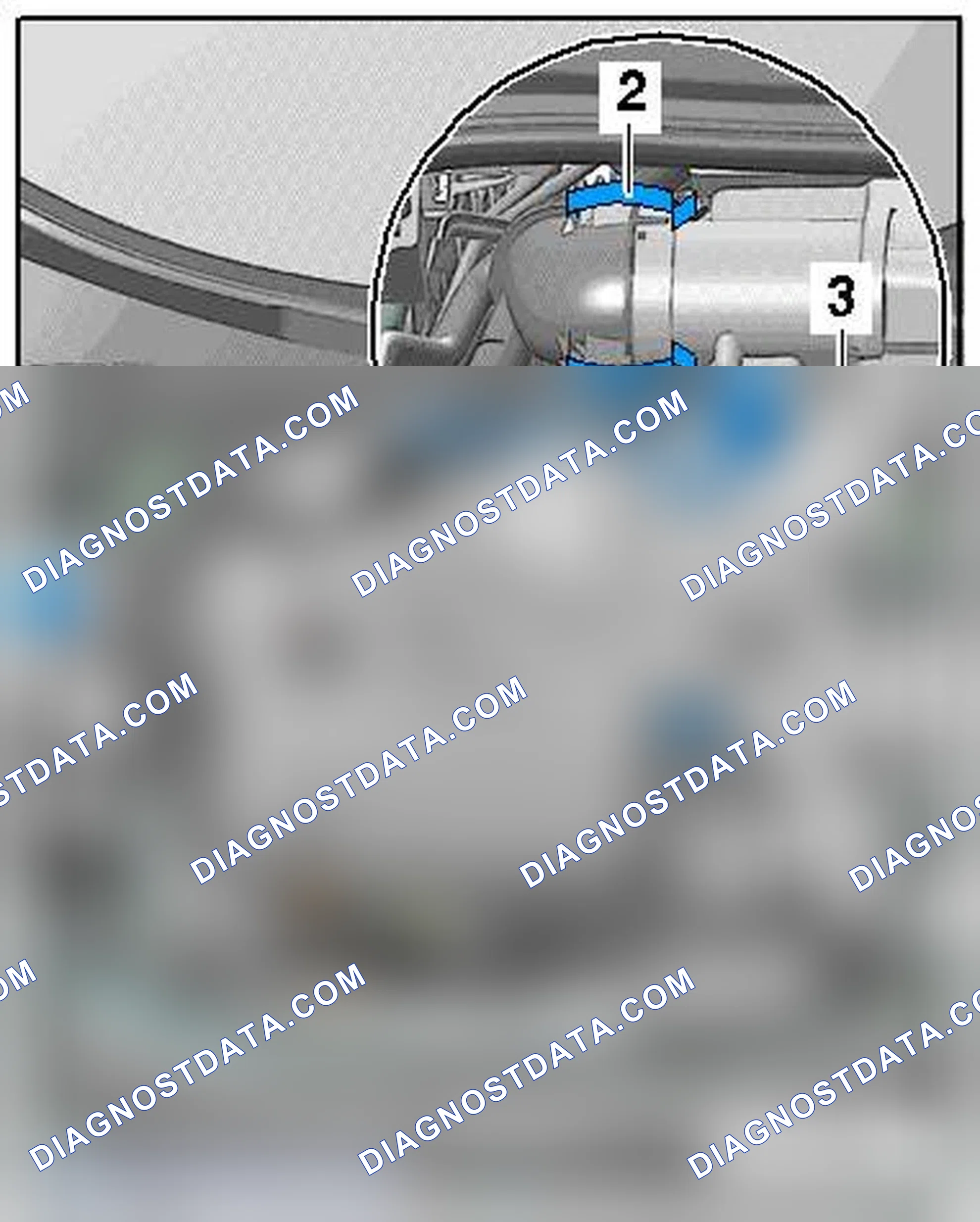 Scheme 126: ENGINE COVER WITH AIR FILTER ELEMENT