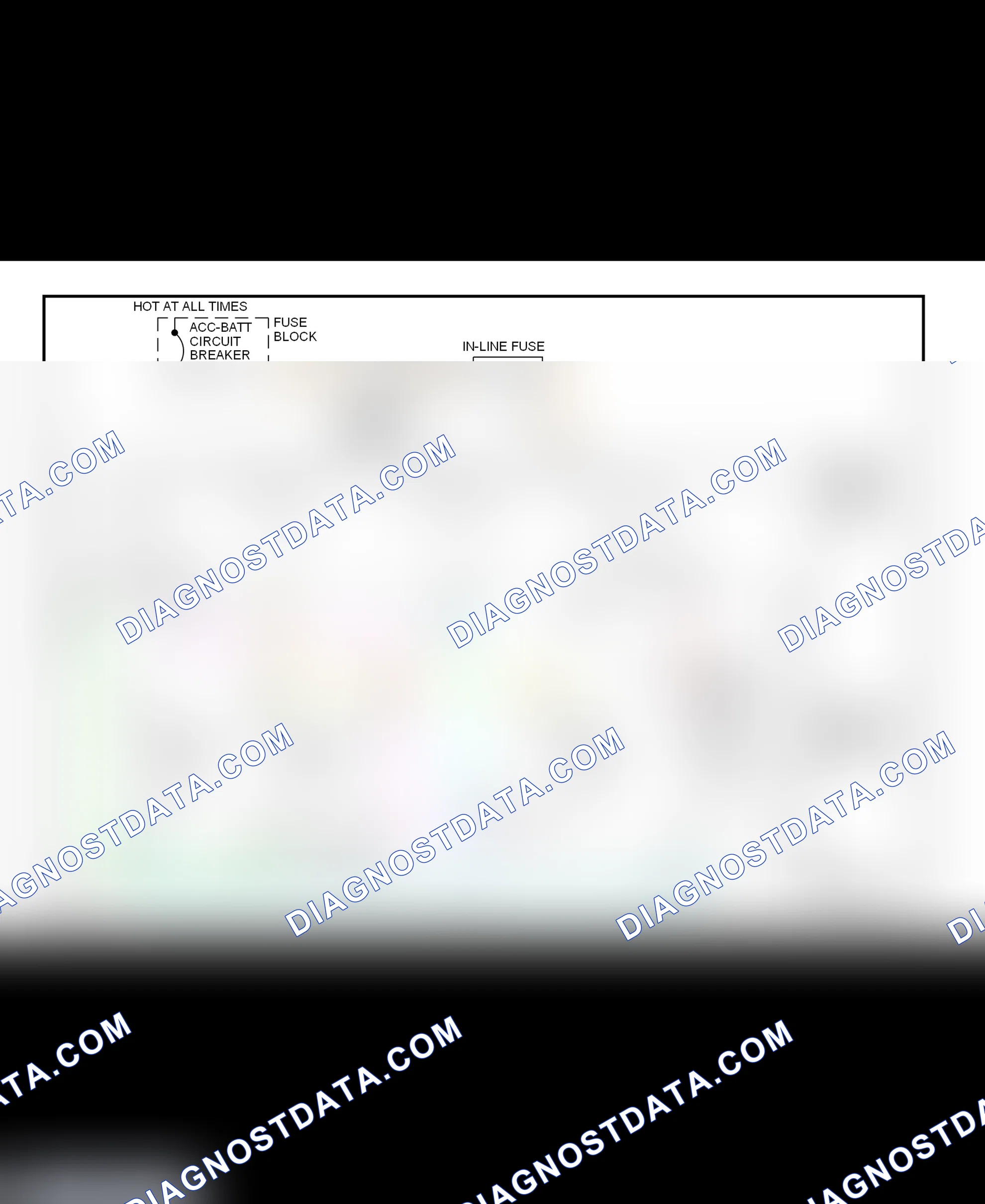 Scheme 2: Power Mirrors Wiring Diagram (1992-93)