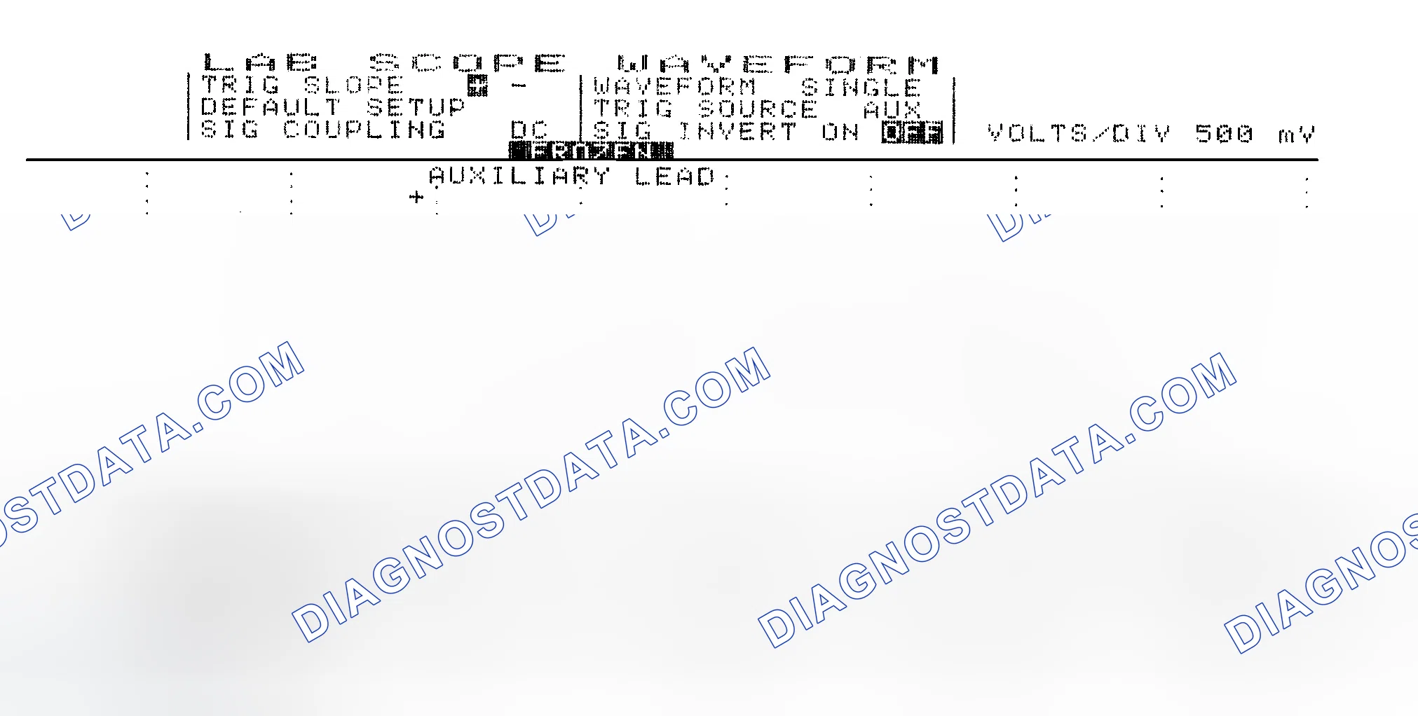 Scheme 14: Single Injector w/Excessive Current Flow - Current Pattern
