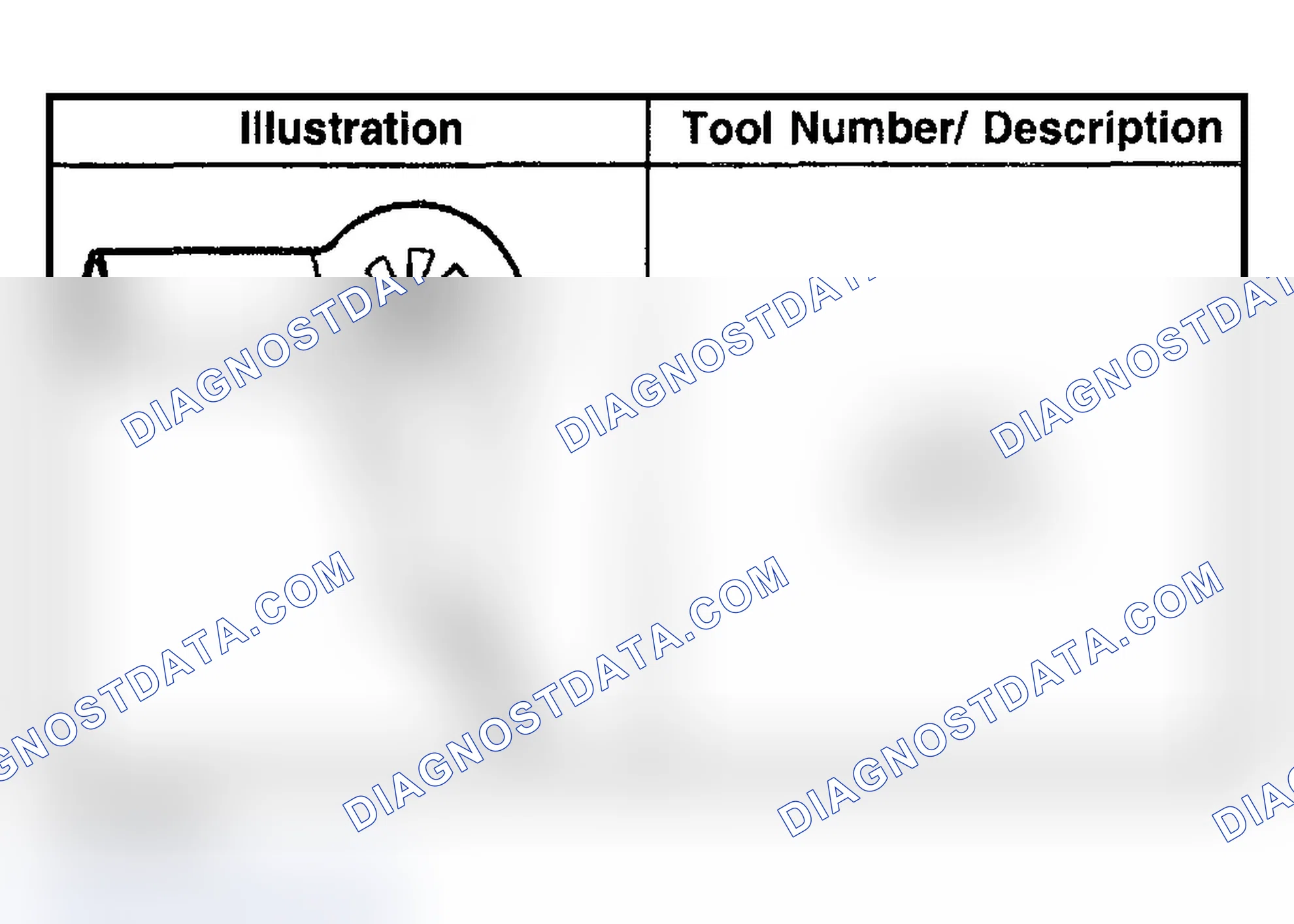 Scheme 26: SPECIAL TOOLS & EQUIPMENT