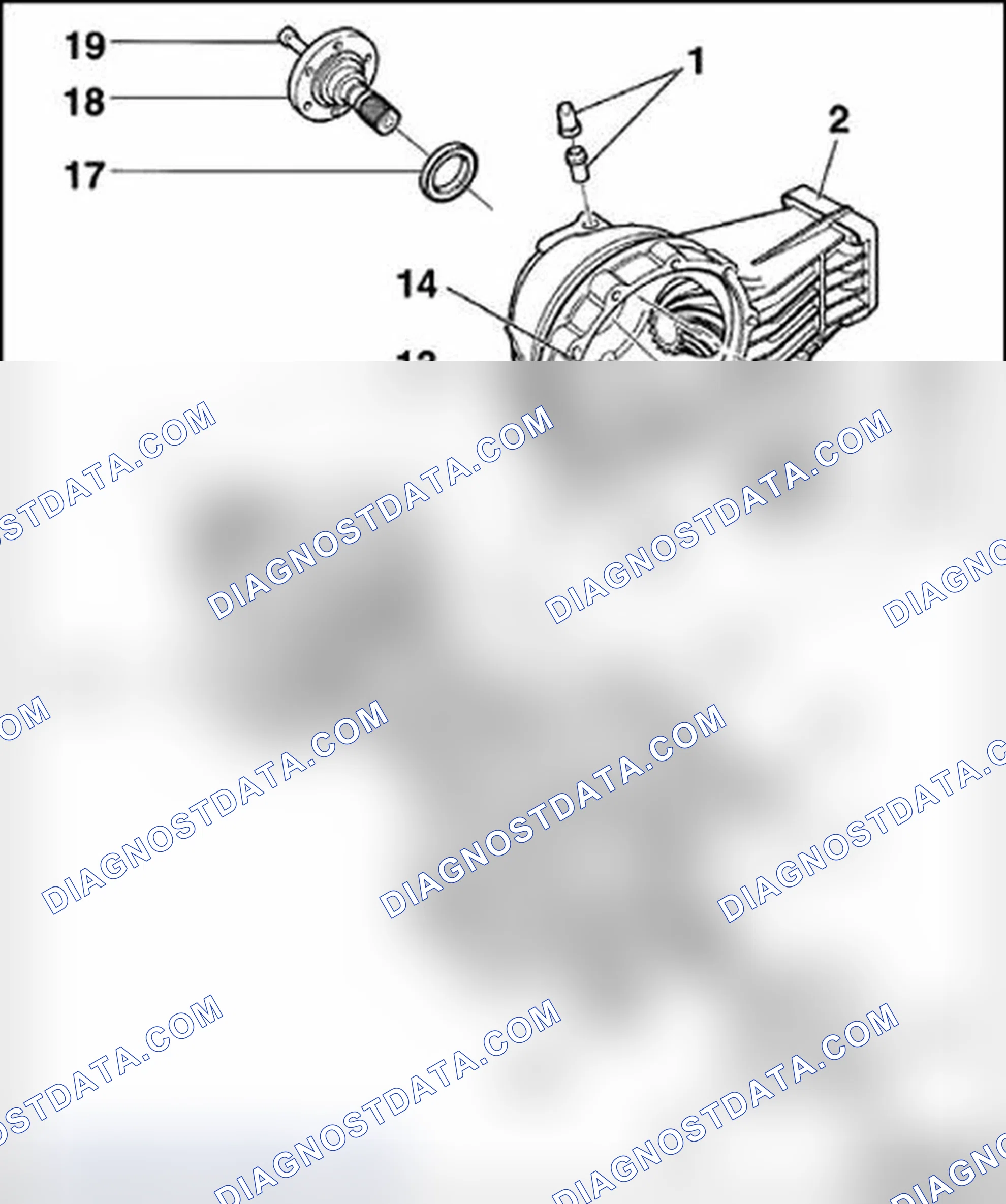 Scheme 1593: Differential, removing and installing